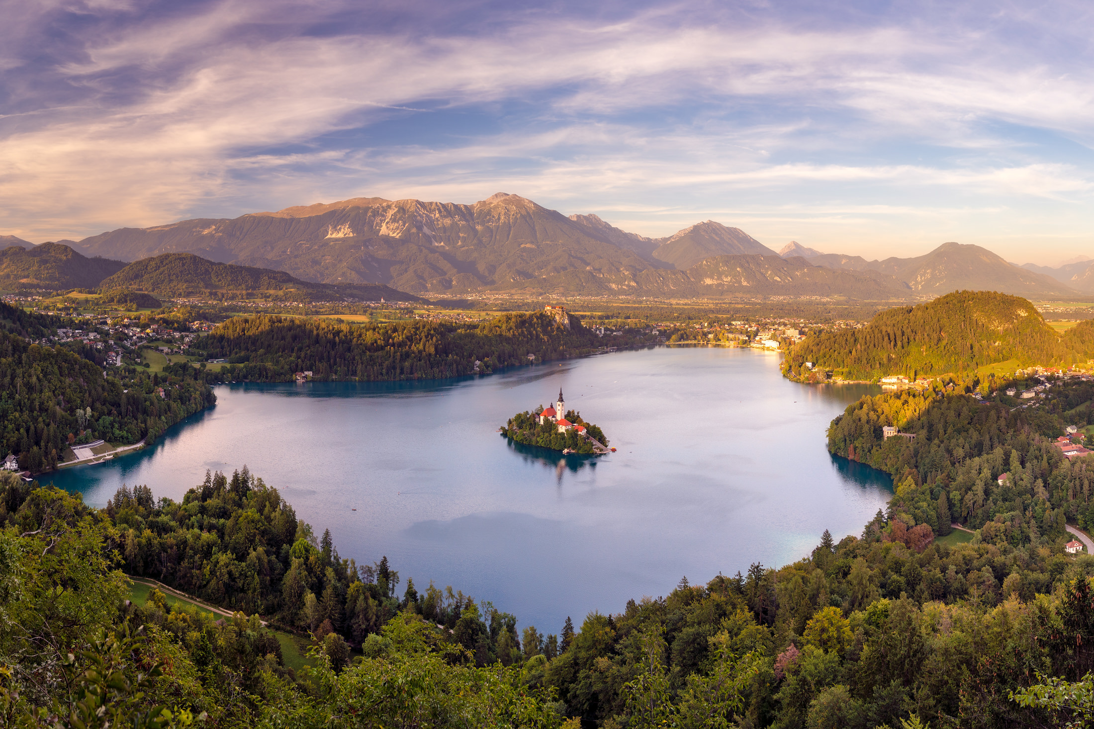 Lake Bled, Photography tips, Best locations, Enchanting sunset views, 2200x1470 HD Desktop