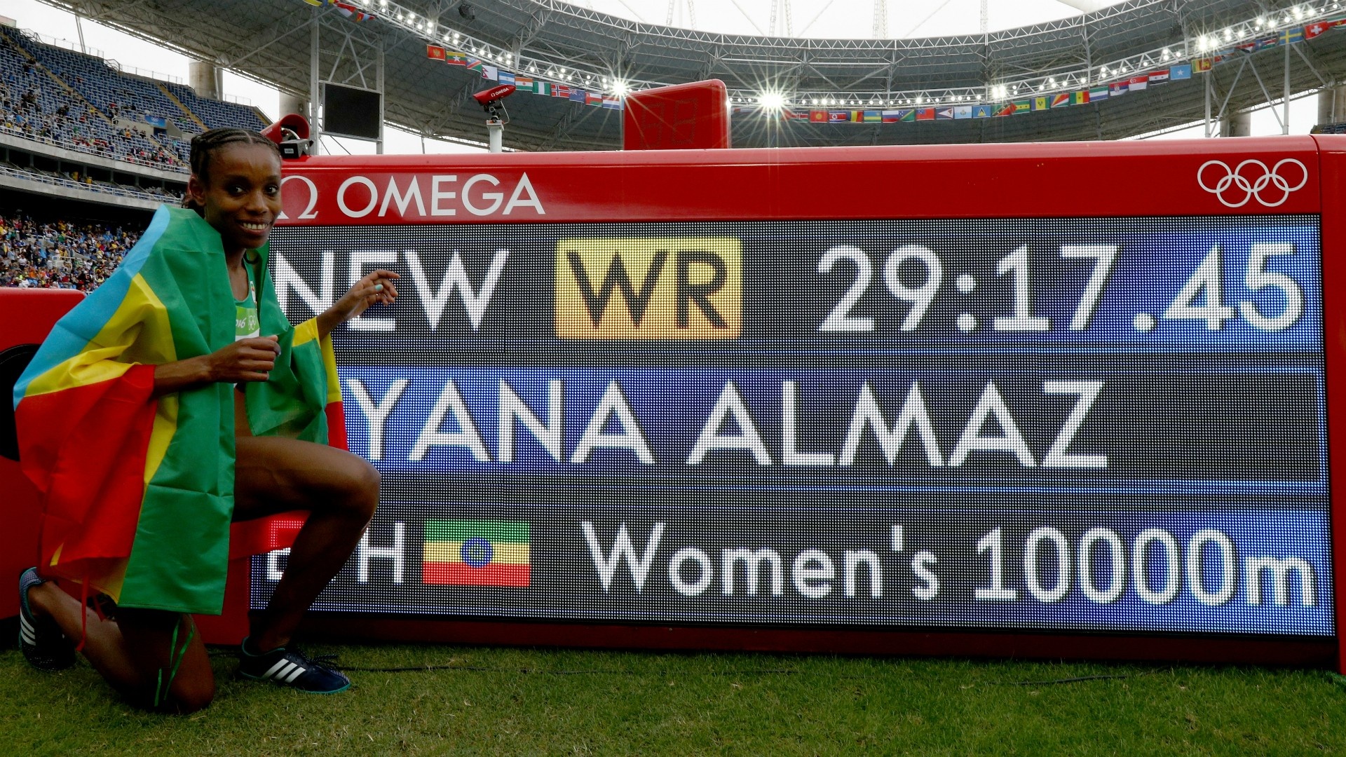 Almaz Ayana, Rio Olympics, Doping allegations, Track and field controversy, 1920x1080 Full HD Desktop