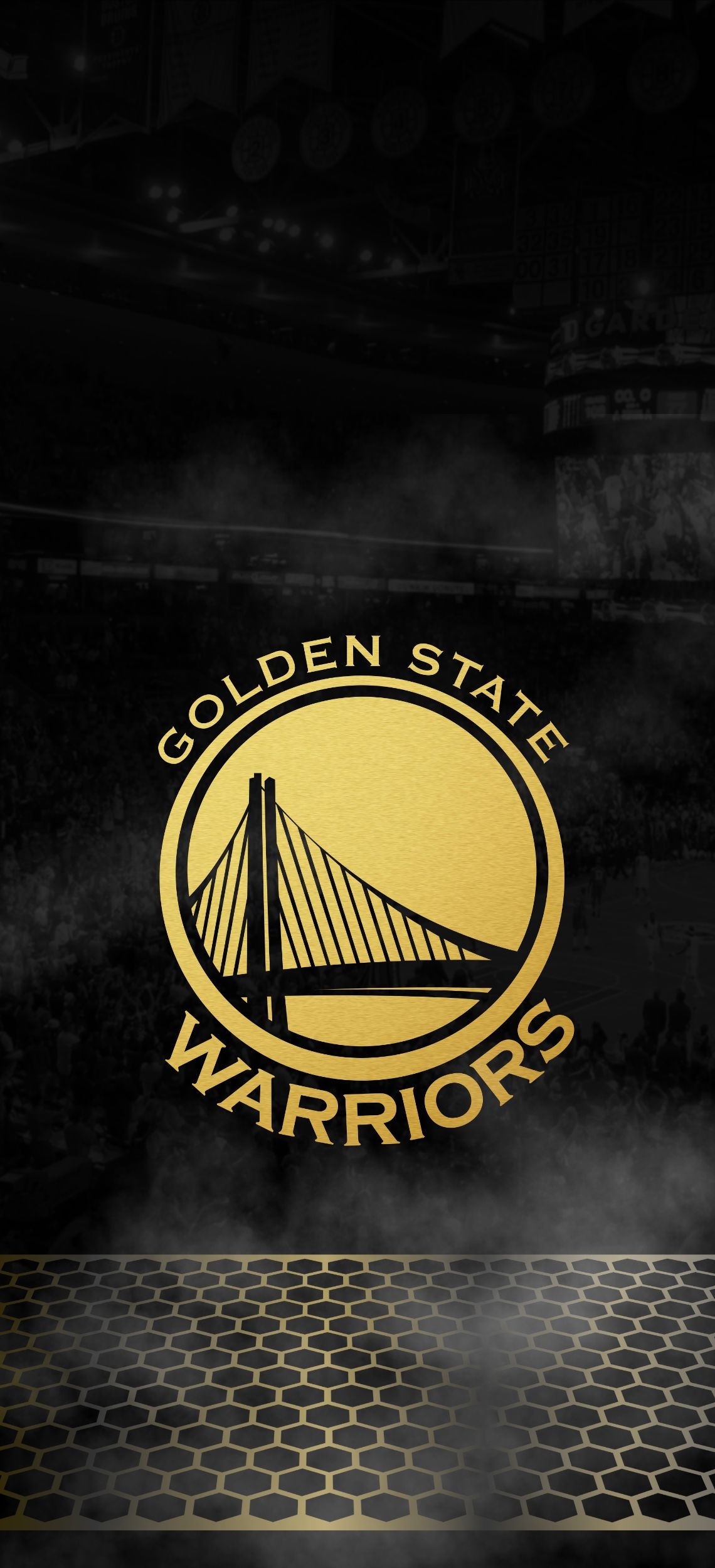 Golden State Warriors Wallpaper Background 1140x2500