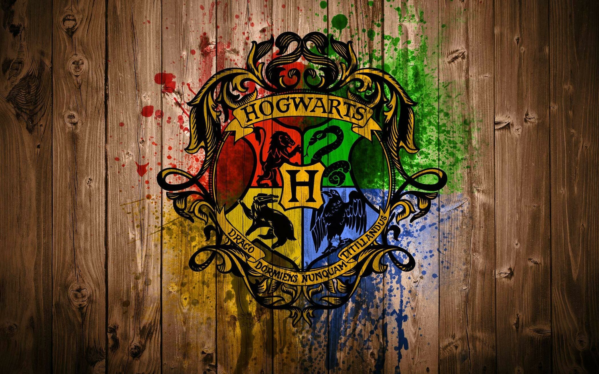 Harry Potter: Hogwarts, Four houses, Godric Gryffindor, Salazar Slytherin, Rowena Ravenclaw and Helga Hufflepuff. 2100x1320 HD Wallpaper.