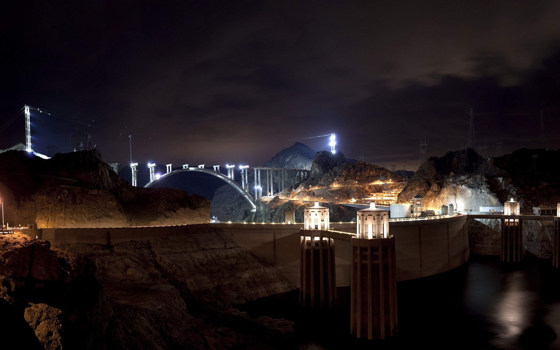 Hintergrundbilder vom Hoover Dam, 1920x1200 HD Desktop