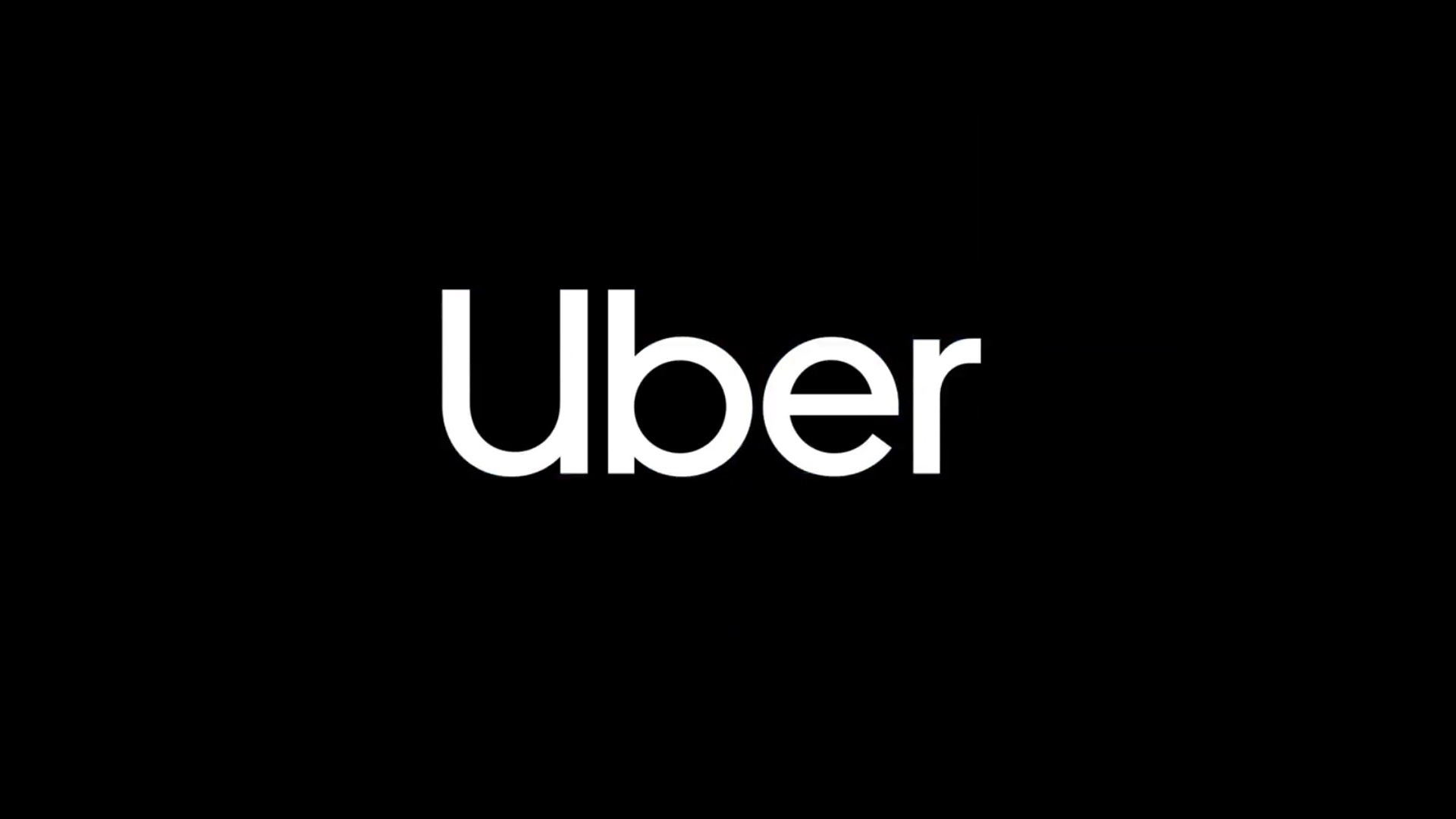 Uber: Peer-to-peer ridesharing, Food delivery, Bicycle-sharing, Ride-hailing, Logo. 1920x1080 Full HD Wallpaper.
