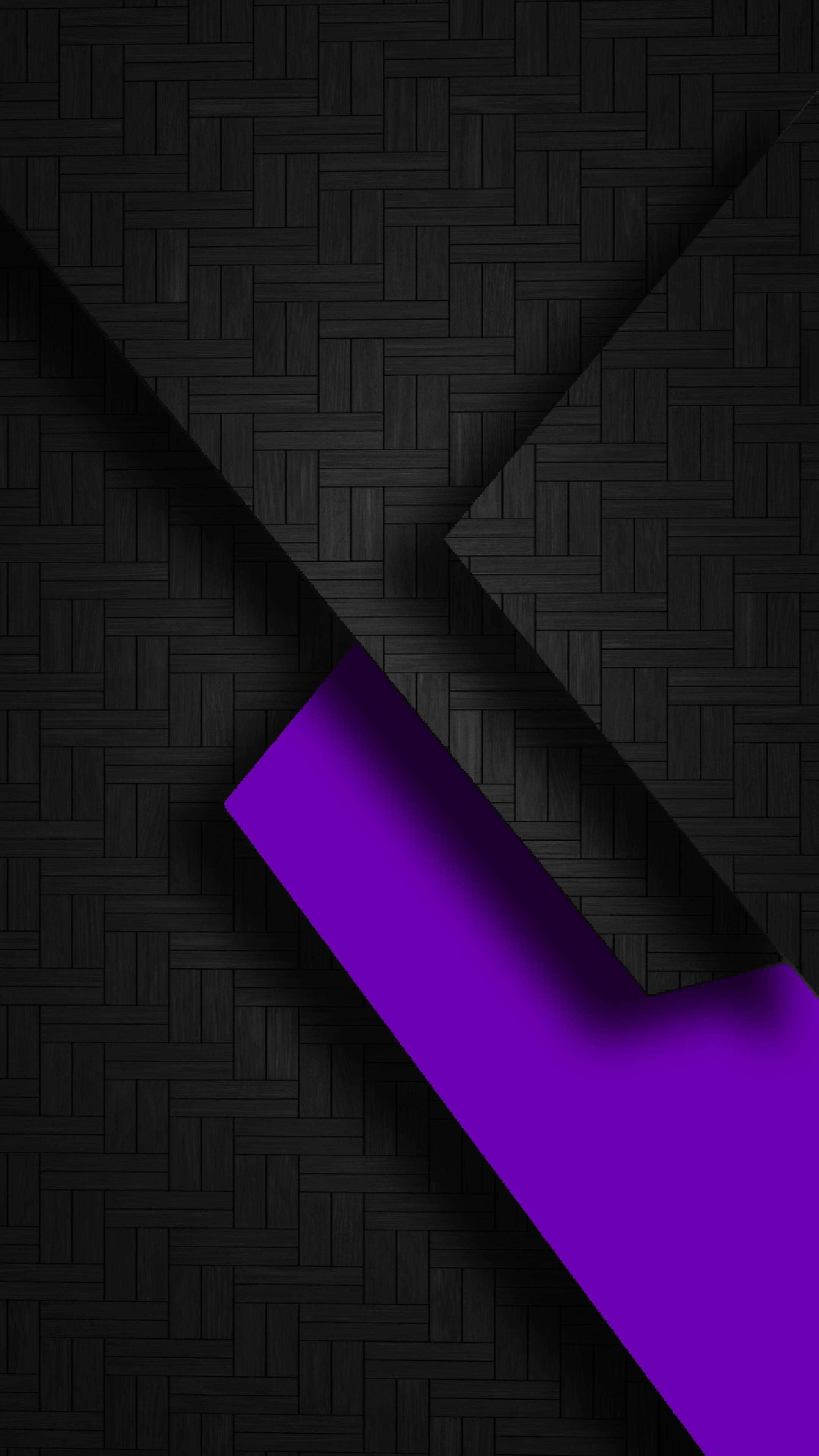Black u0026 purple abstract, 4k phone wallpaper, Abstract shape, 2160x3840 4K Phone