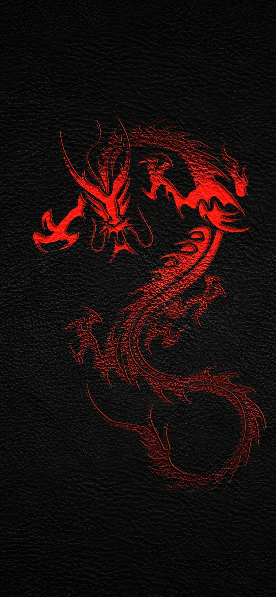 Dragon: A large and powerful serpent, Magical or spiritual qualities. 1130x2440 HD Background.