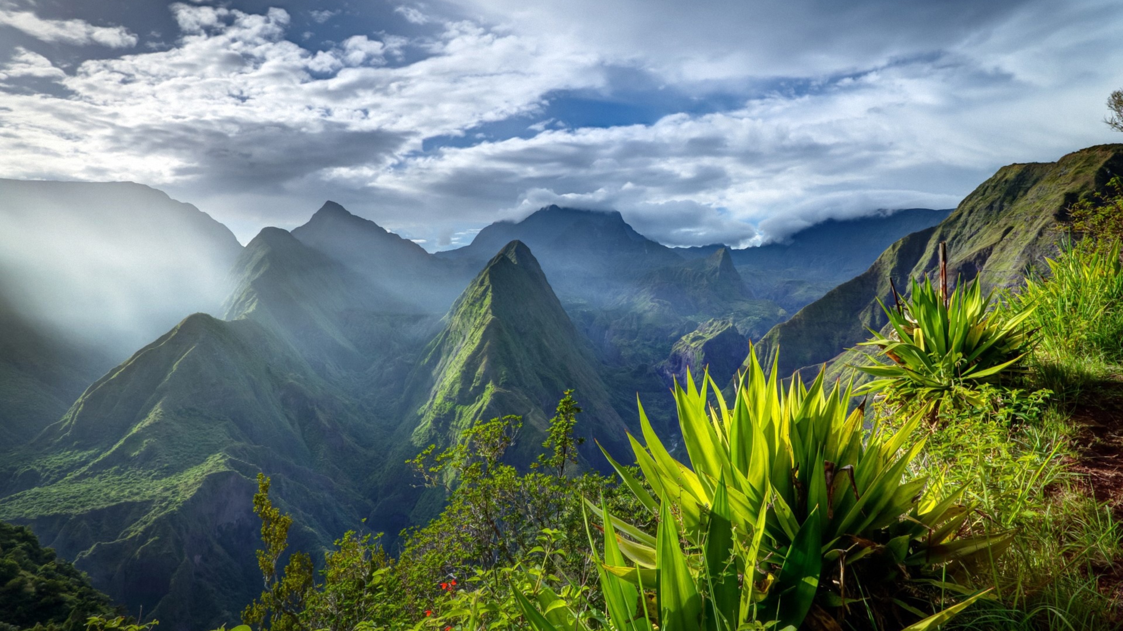 Reunion Island, Island paradise, Island life, Coastal beauty, 3840x2160 4K Desktop
