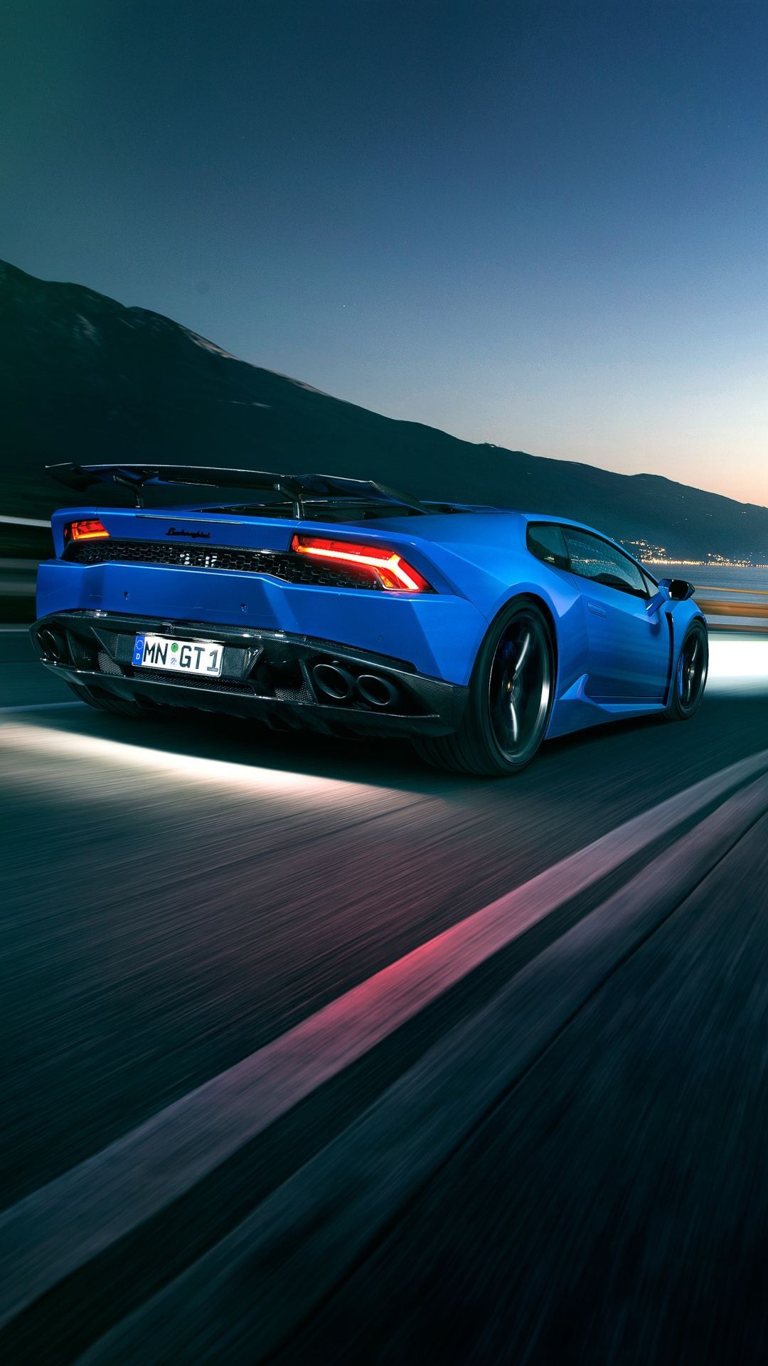 HD Car Wallpaper, Blue Lamborghini, Supercars wallpaper, Sports car wallpaper, 1080x1920 Full HD Phone