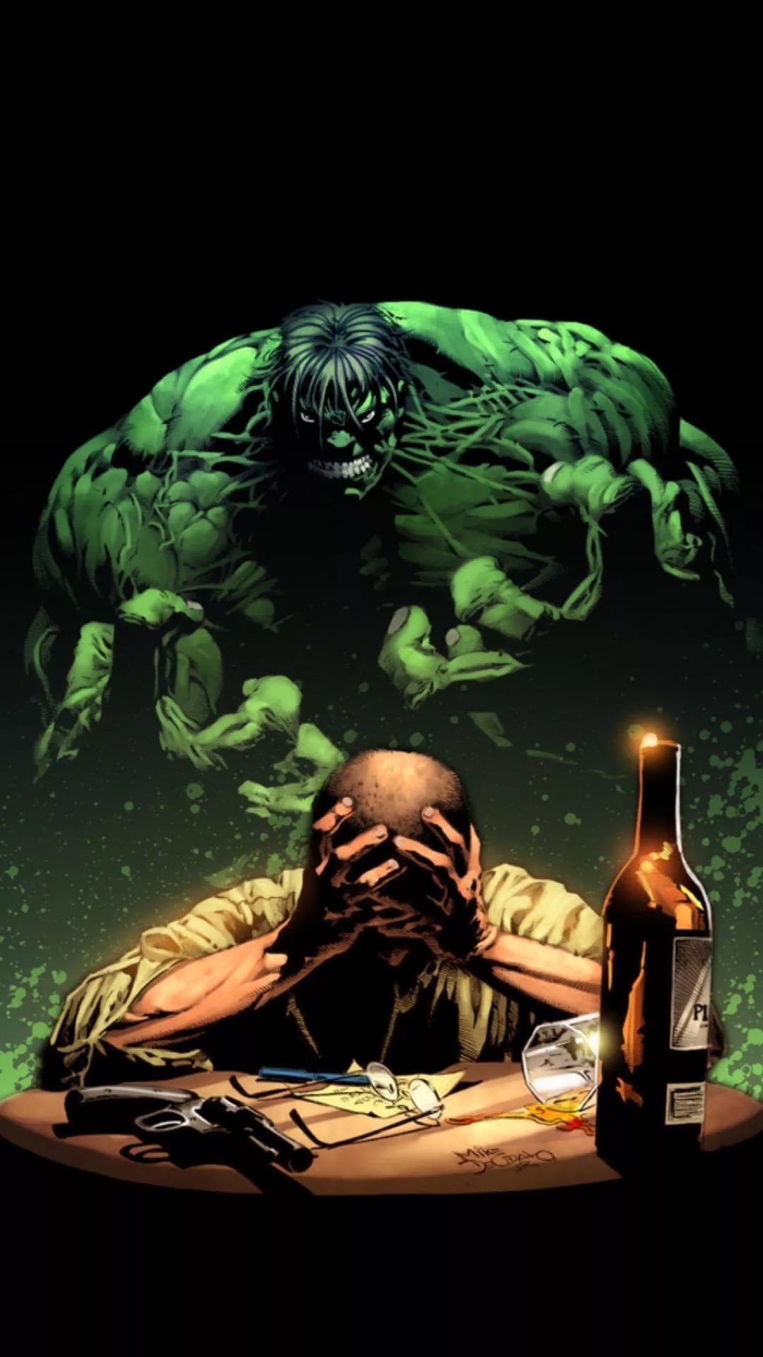 Incredible Hulk, Comic book hero, Hulk wallpapers, Powerful character, 1080x1920 Full HD Handy