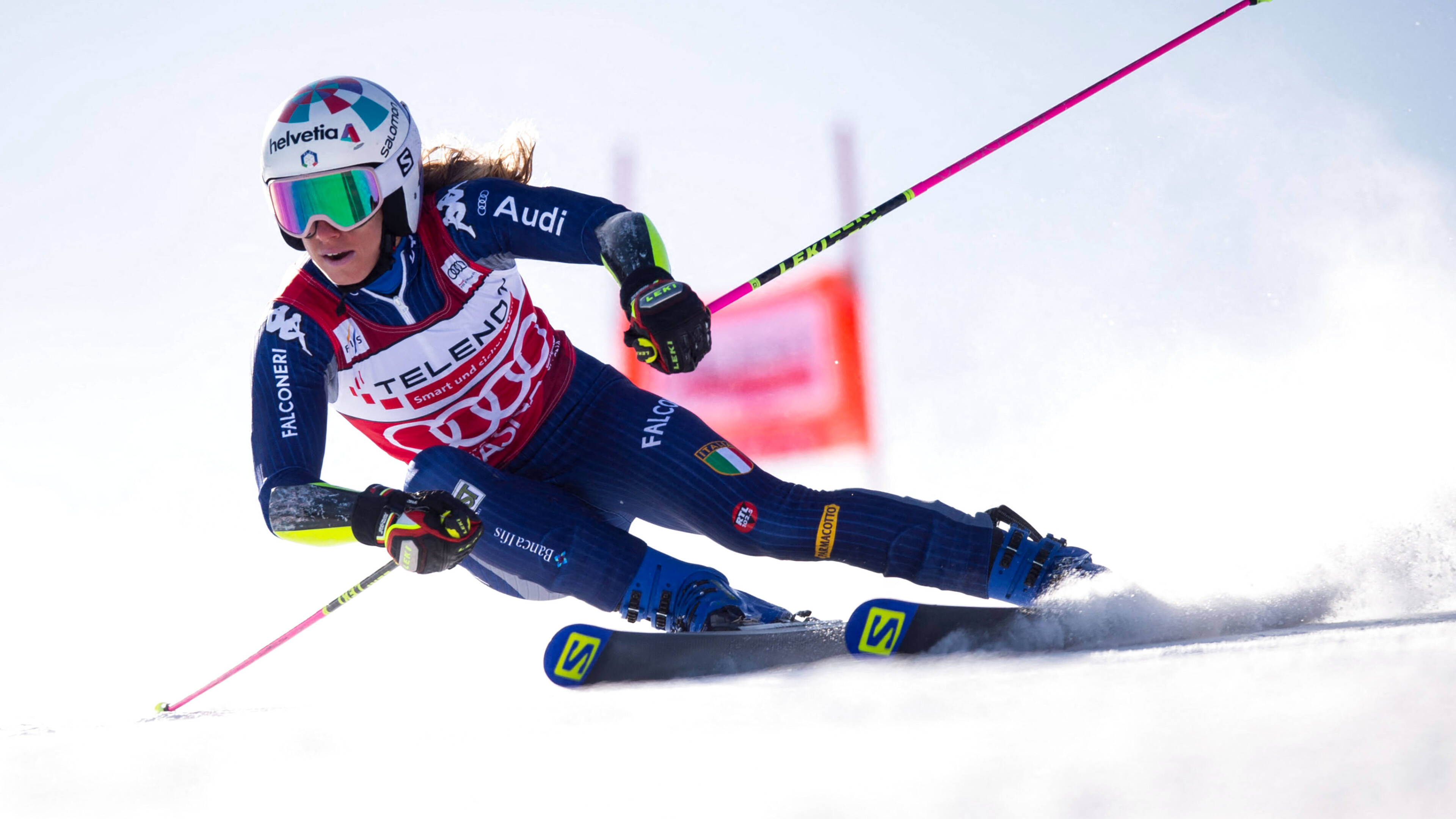 Marta Bassino, World Cup giant slalom, Unbeatable, 3840x2160 4K Desktop