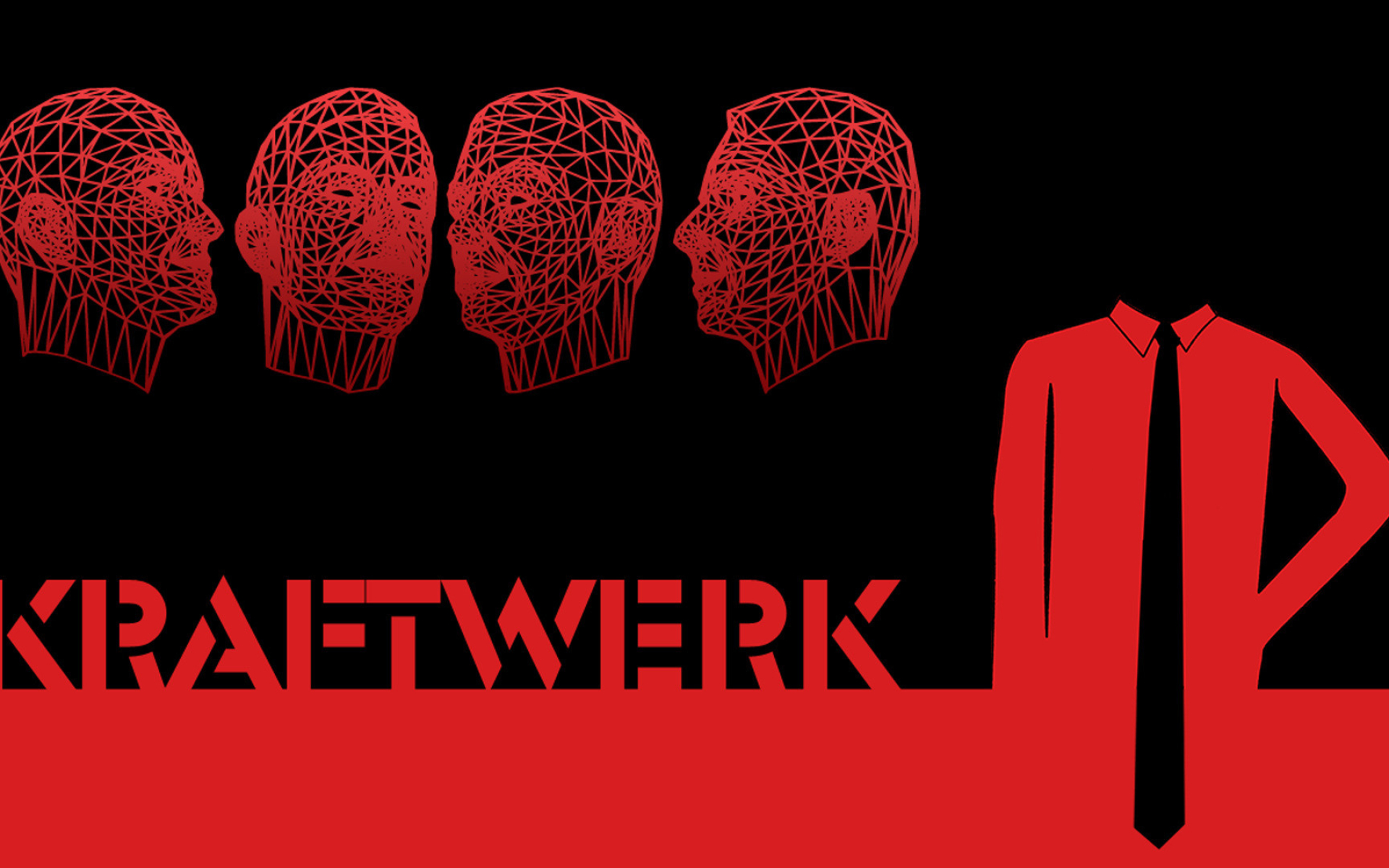 Kraftwerk music innovators, Electronic sound pioneers, Experimental pop group, Musical masterminds, 1920x1200 HD Desktop