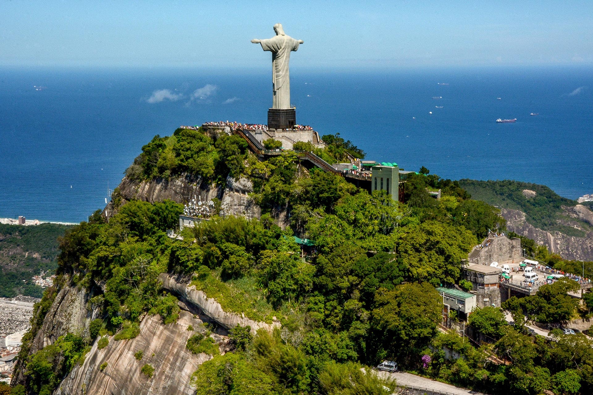 Corcovado Mountain, Cristo Redentor, Rio de Janeiro, 1920x1280 HD Desktop