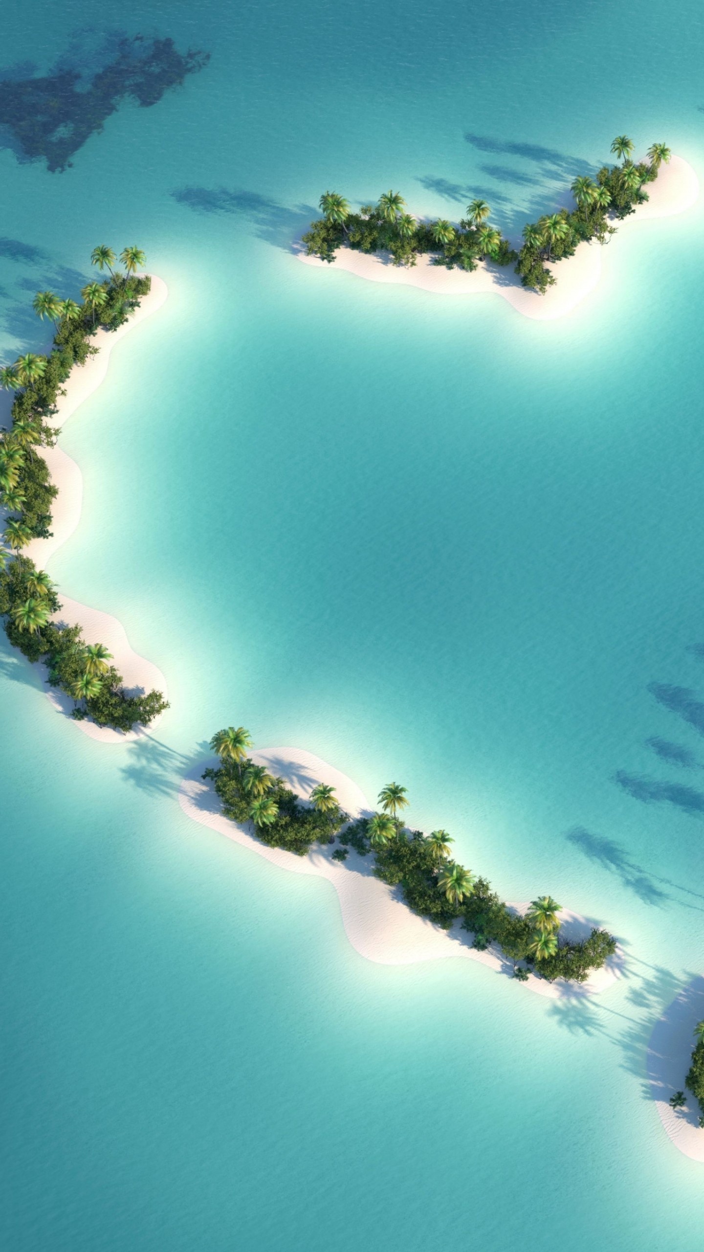 Indian Ocean, Maldives, Pacific Ocean, Beaches, 1440x2560 HD Phone