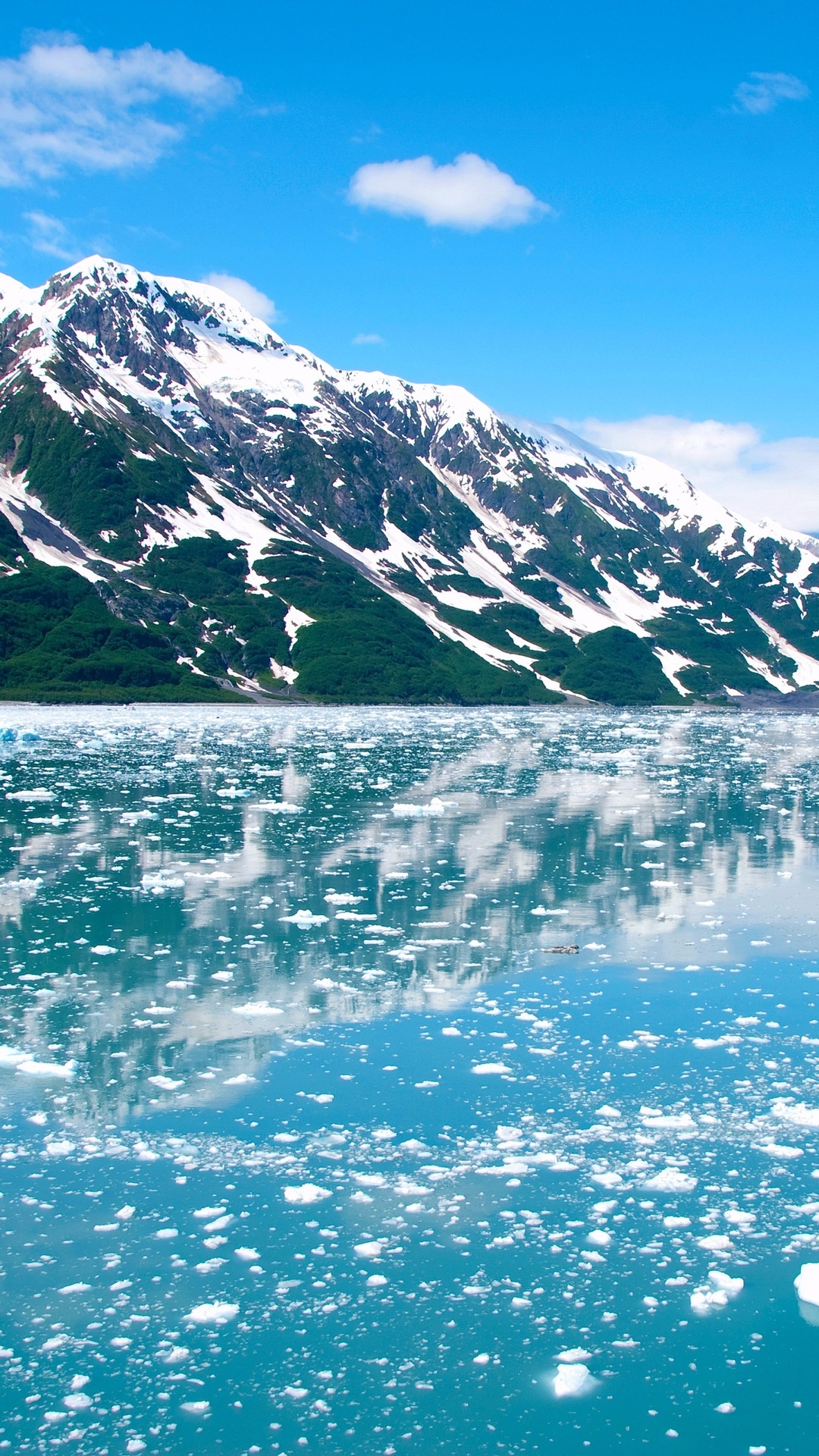 Alaska travels, Alaska glacier, Ice mountains, Stunning scenery, 1080x1920 Full HD Phone