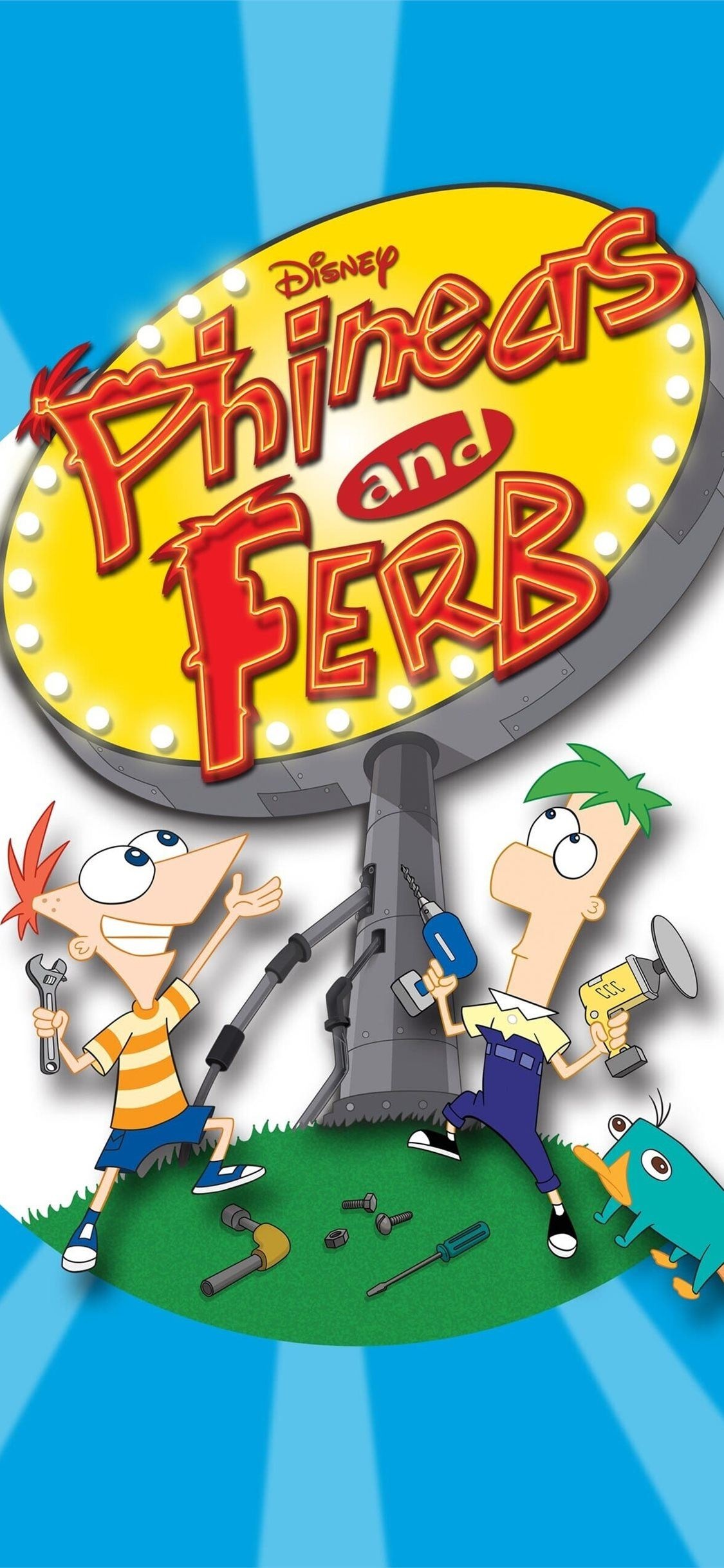 Best Phineas and Ferb, iPhone HD wallpapers, 1130x2440 HD Phone