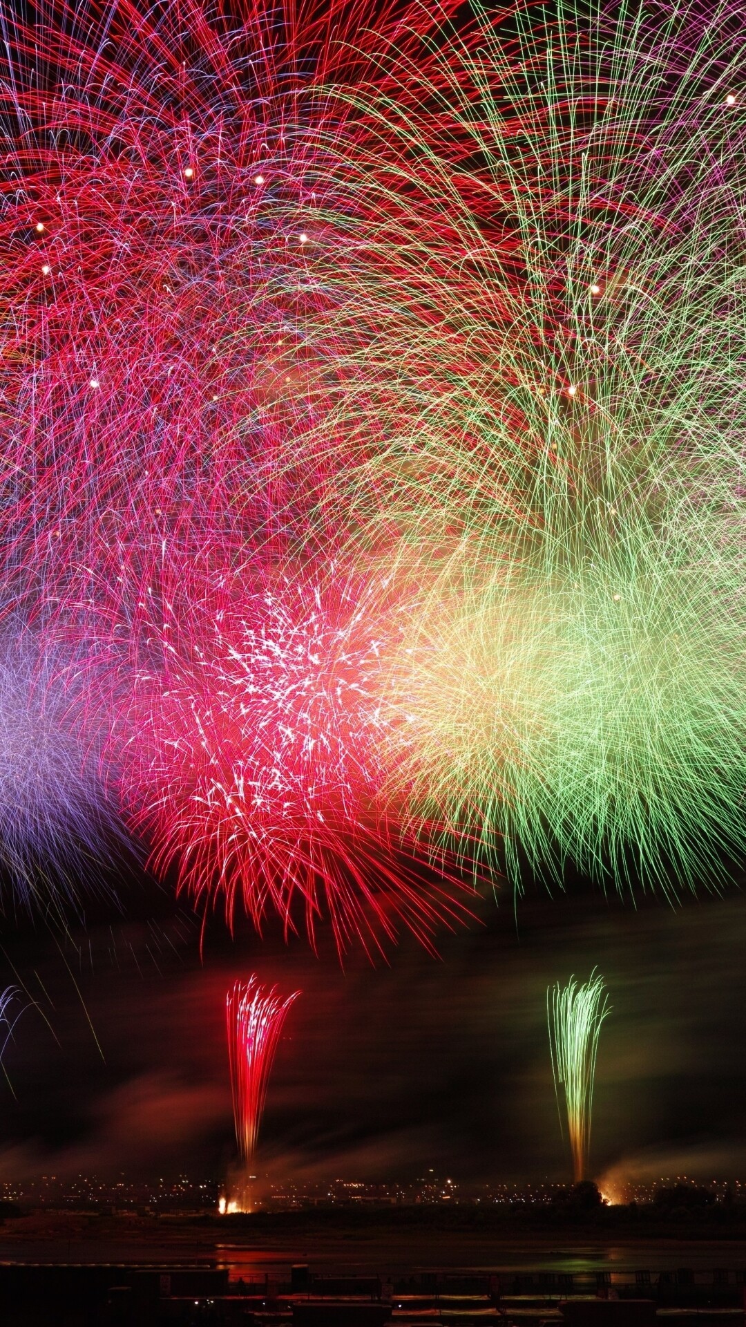 Celebration: Fireworks, Entertainment, Event, Fest. 1080x1920 Full HD Wallpaper.