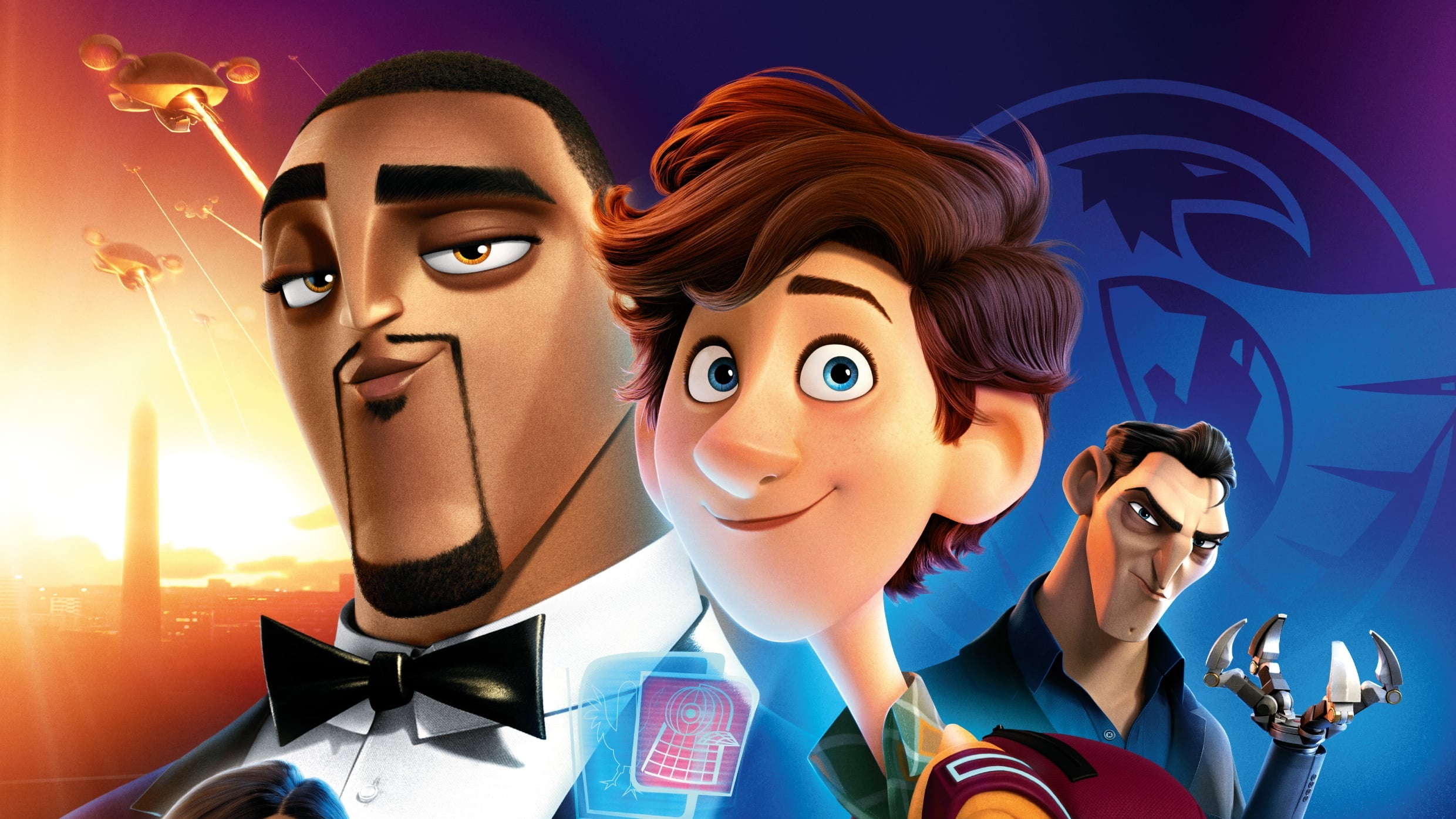 Spies in Disguise, Animated spy film, Will Smith, Tom Holland, 2480x1400 HD Desktop
