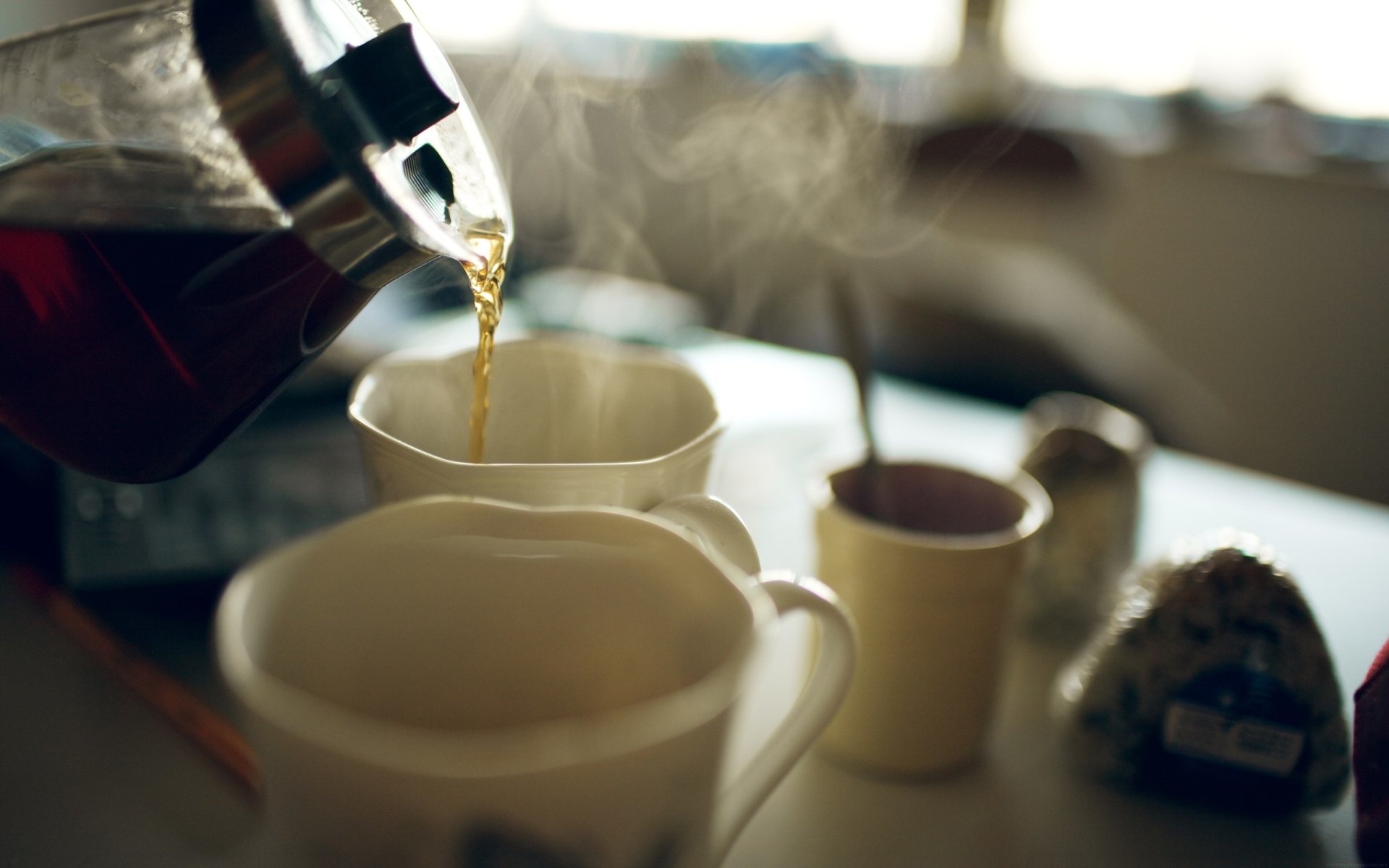 Tea: Teapot, Serving hot beverage, Drinkware. 1920x1200 HD Wallpaper.