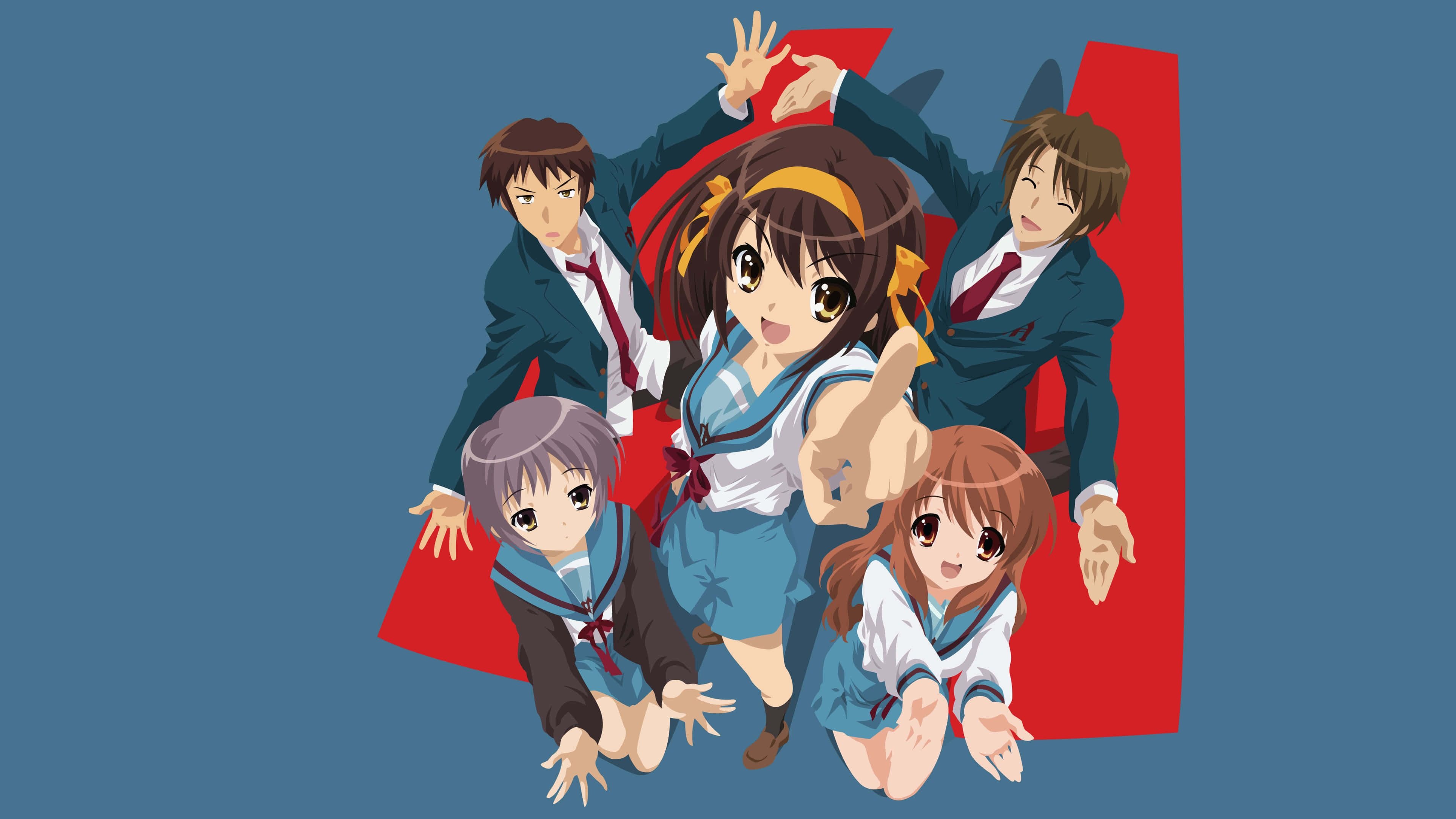 Haruhi wallpapers, Top free, Haruhi backgrounds, Anime, 3840x2160 4K Desktop