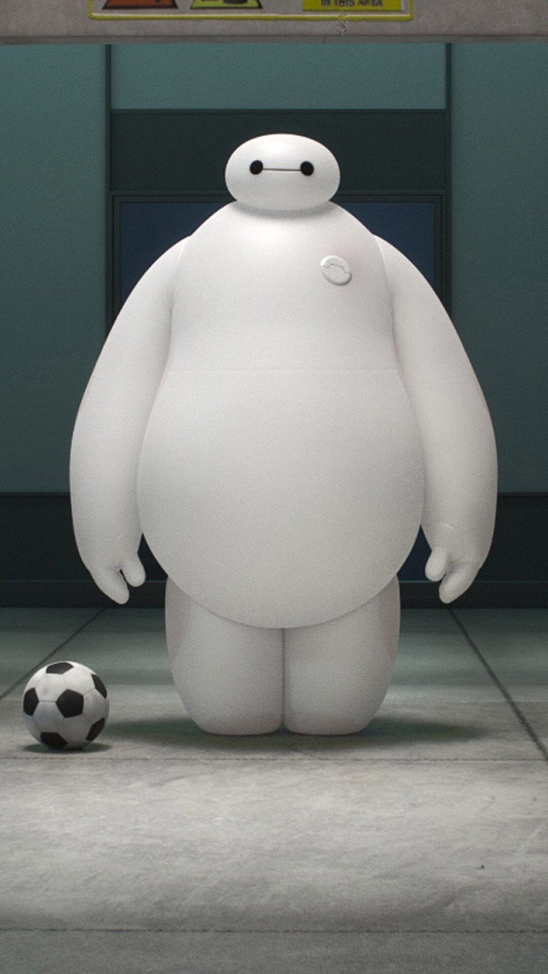 Baymax! (TV Series): An inflatable robot built to serve as a personal healthcare provider companion. 1080x1920 Full HD Wallpaper.