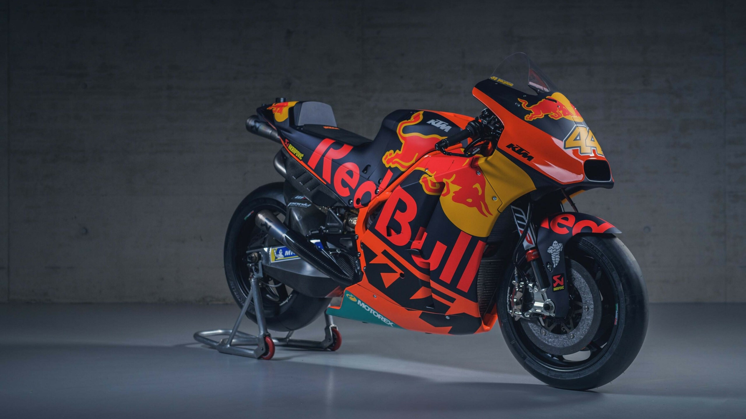 KTM motorcycles, Red Bull MotoGP, Sport bike wallpapers, iMac 27 inch, 2560x1440 HD Desktop