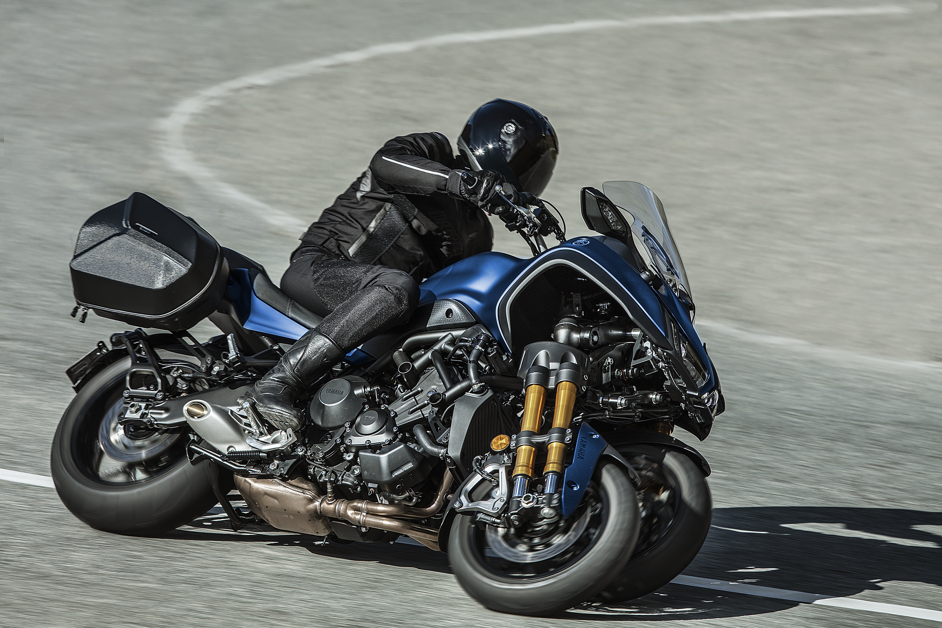 Yamaha Niken GT, Innovative three-wheeler, Cutting-edge design, Motorcycle excellence, 3000x2000 HD Desktop