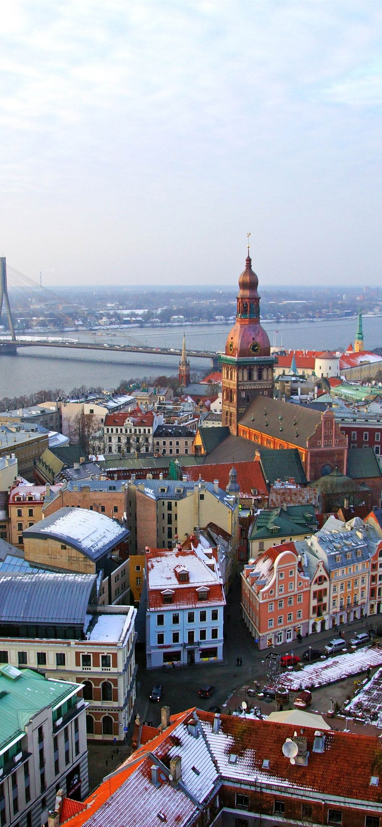 Riga (Latvia), City wallpapers, Architectural beauty, Europe travel, 1250x2690 HD Phone