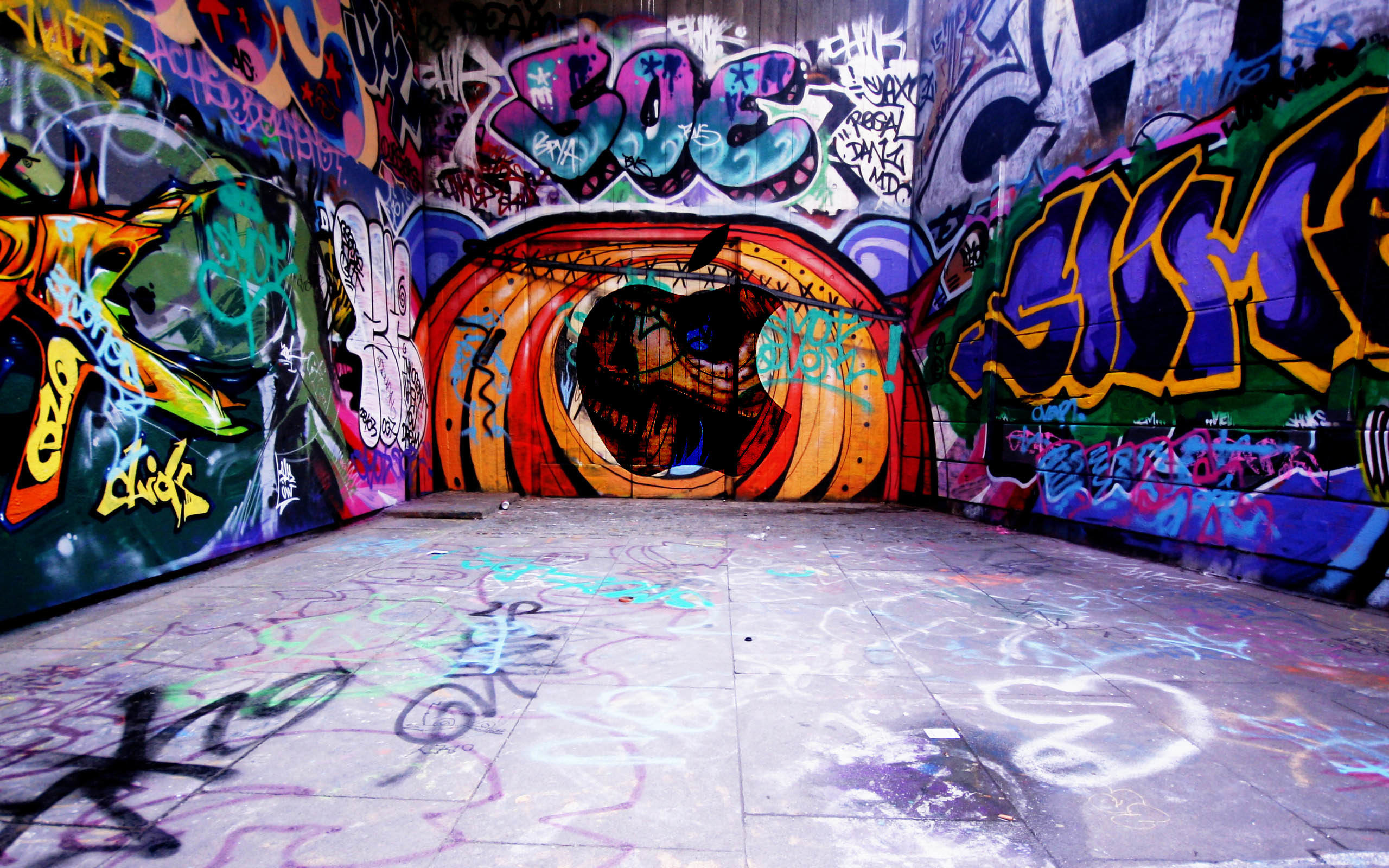 Hip-hop graffiti, john anderson, street art, 2560x1600 HD Desktop