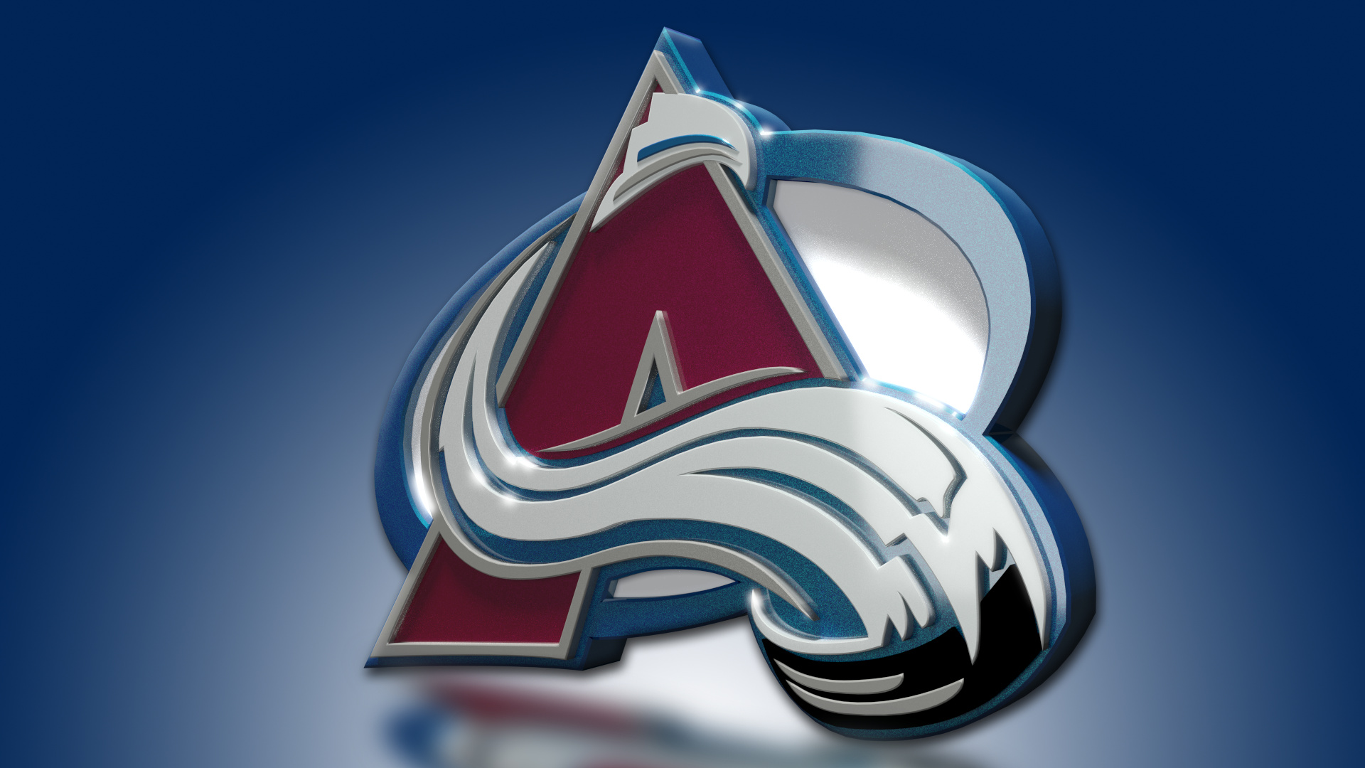 Colorado Avalanche, Team Logos, Ice Hockey, NHL Backgrounds, 1920x1080 Full HD Desktop