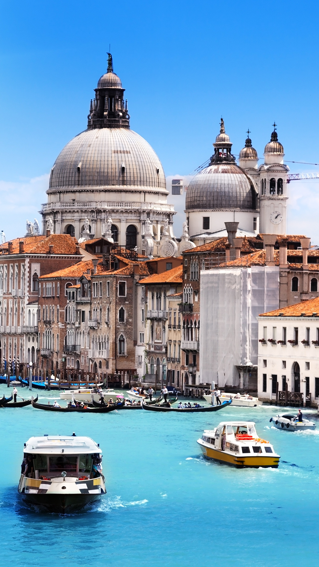 Venice: Italia, The greatest seaport in late medieval Europe. 1250x2210 HD Wallpaper.