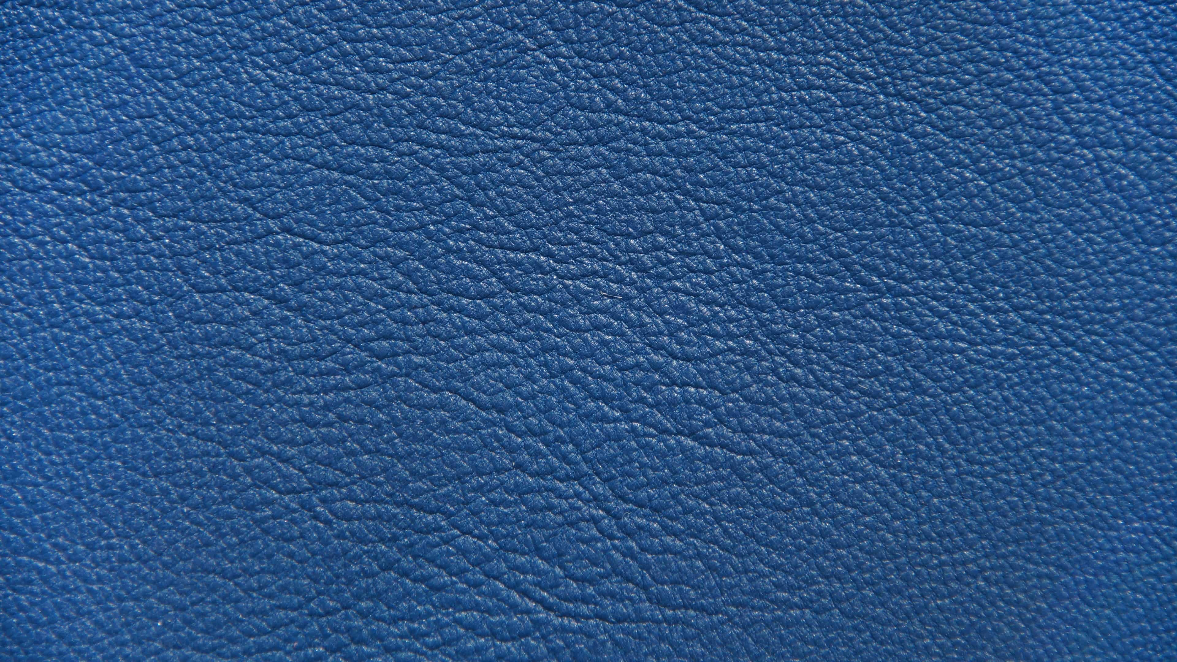 Blue leather uhd, Rich color, Luxurious texture, Modern style, 3840x2160 4K Desktop