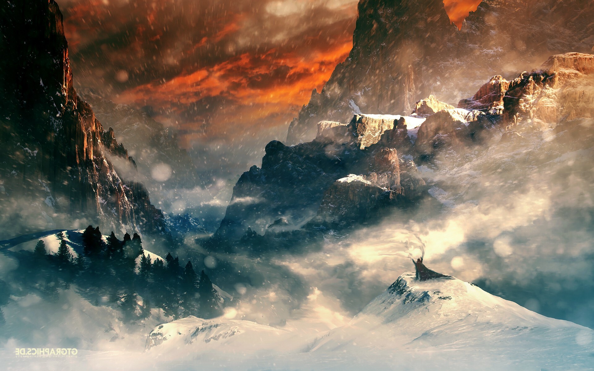 The Hobbit: Movies will tell the full story of Bilbo Baggins. 1920x1200 HD Background.