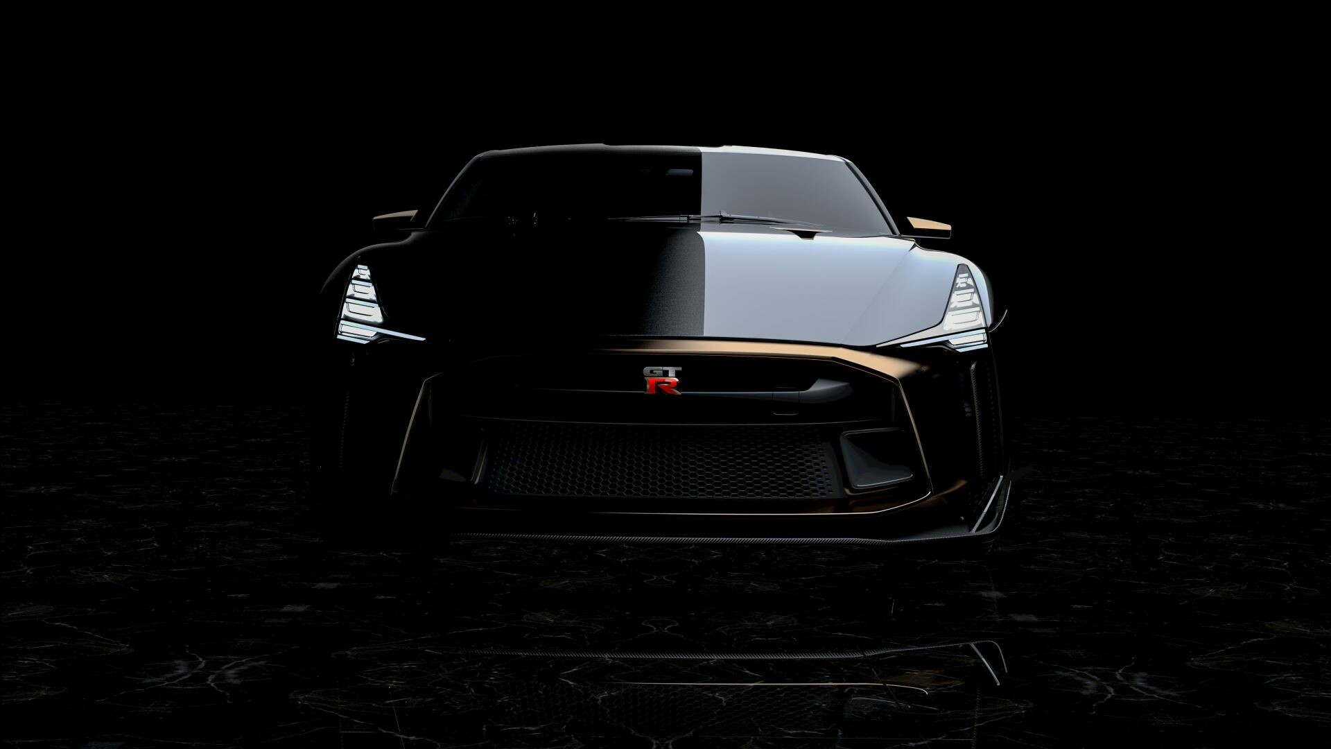Nissan: Nissan GT-R50 by Italdesign, Concept car. 1920x1080 Full HD Background.