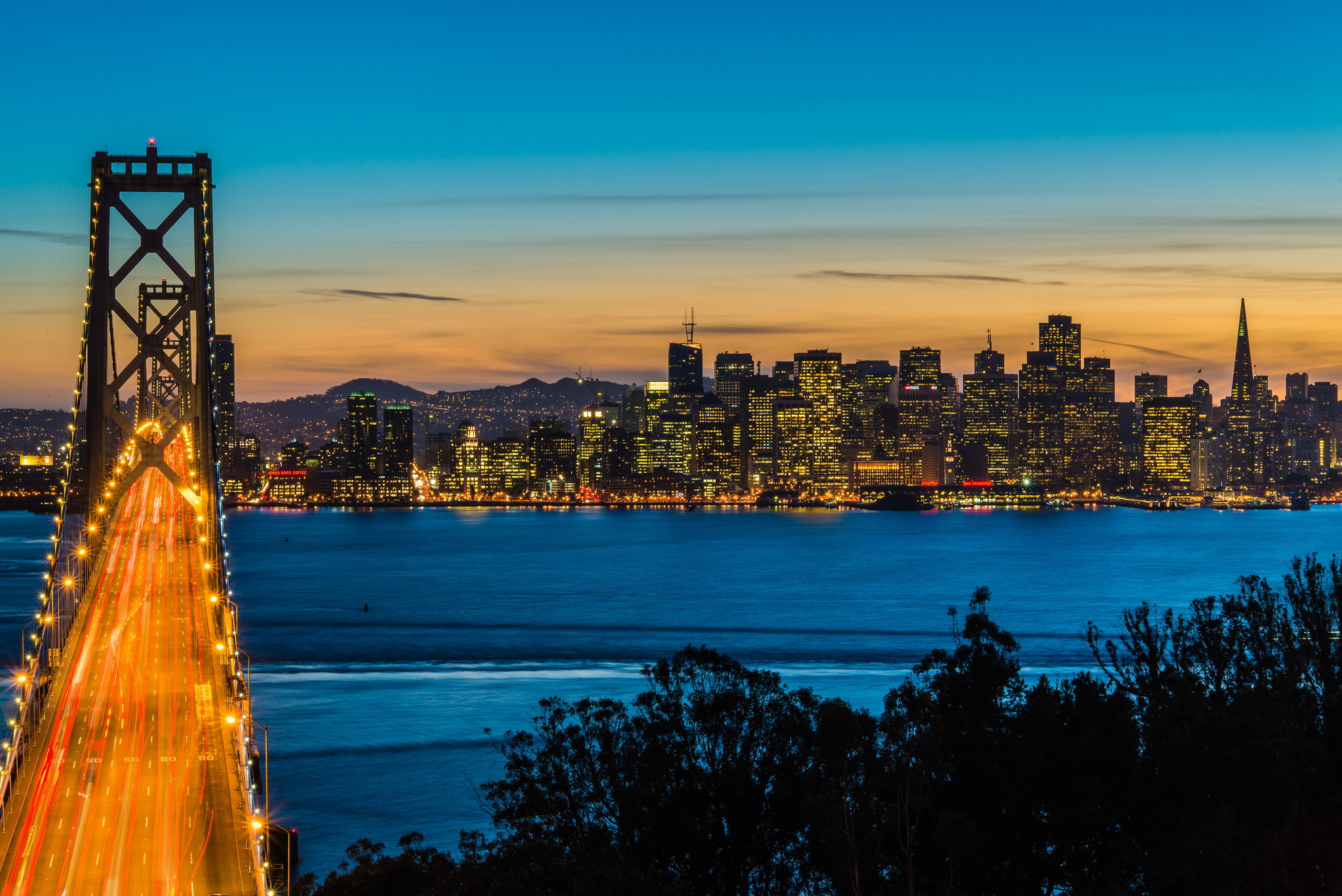 Oakland Skyline, HD wallpapers, Oakland city, California, 2050x1370 HD Desktop