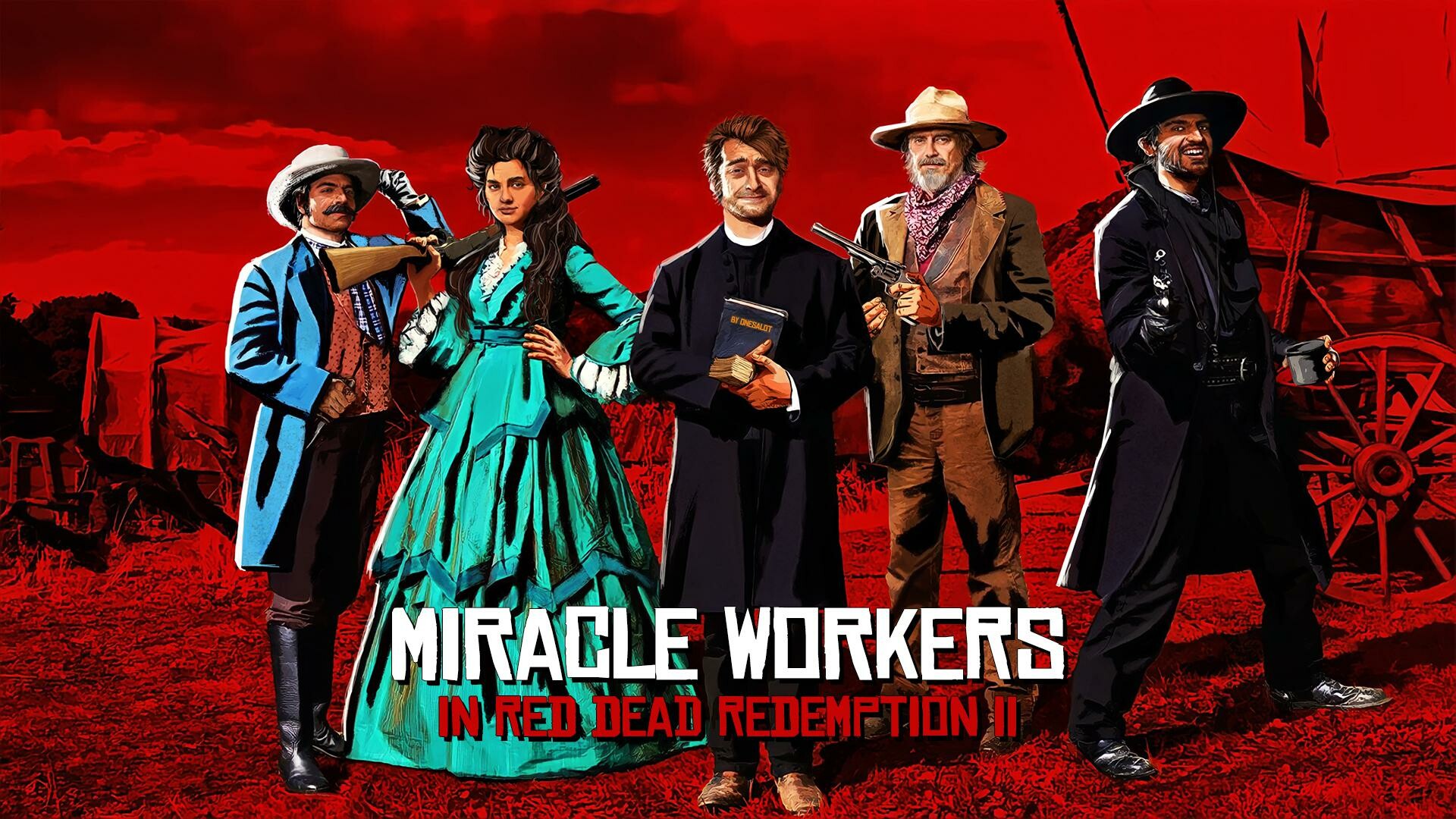 Miracle Workers: A comedy set in the offices of Heaven Inc, Daniel Radcliffe, Steve Buscemi. 1920x1080 Full HD Wallpaper.