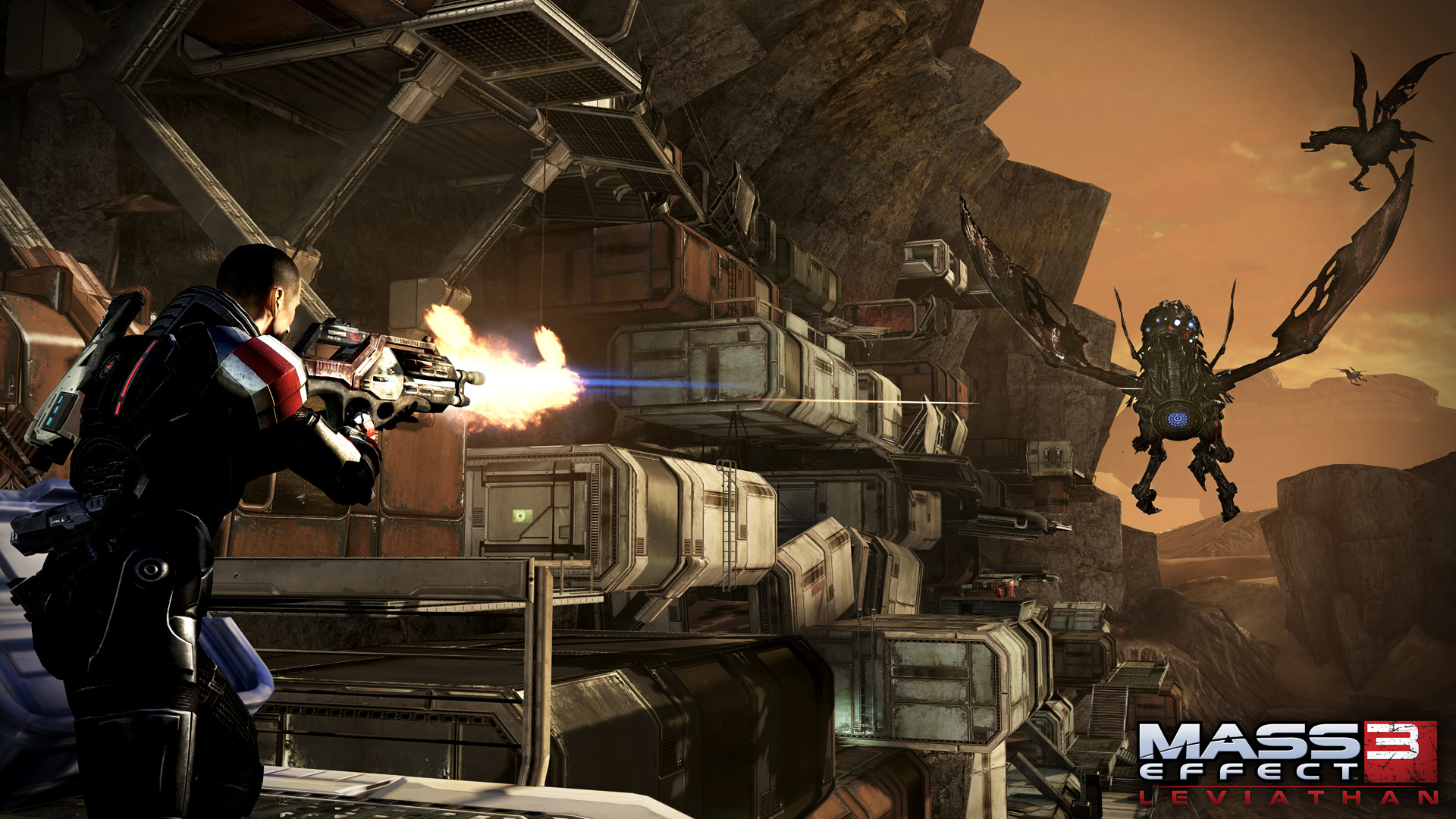 Mass Effect 3: Leviathan, Firefight DLC, Wii U edition, Bioware blog, 1920x1080 Full HD Desktop