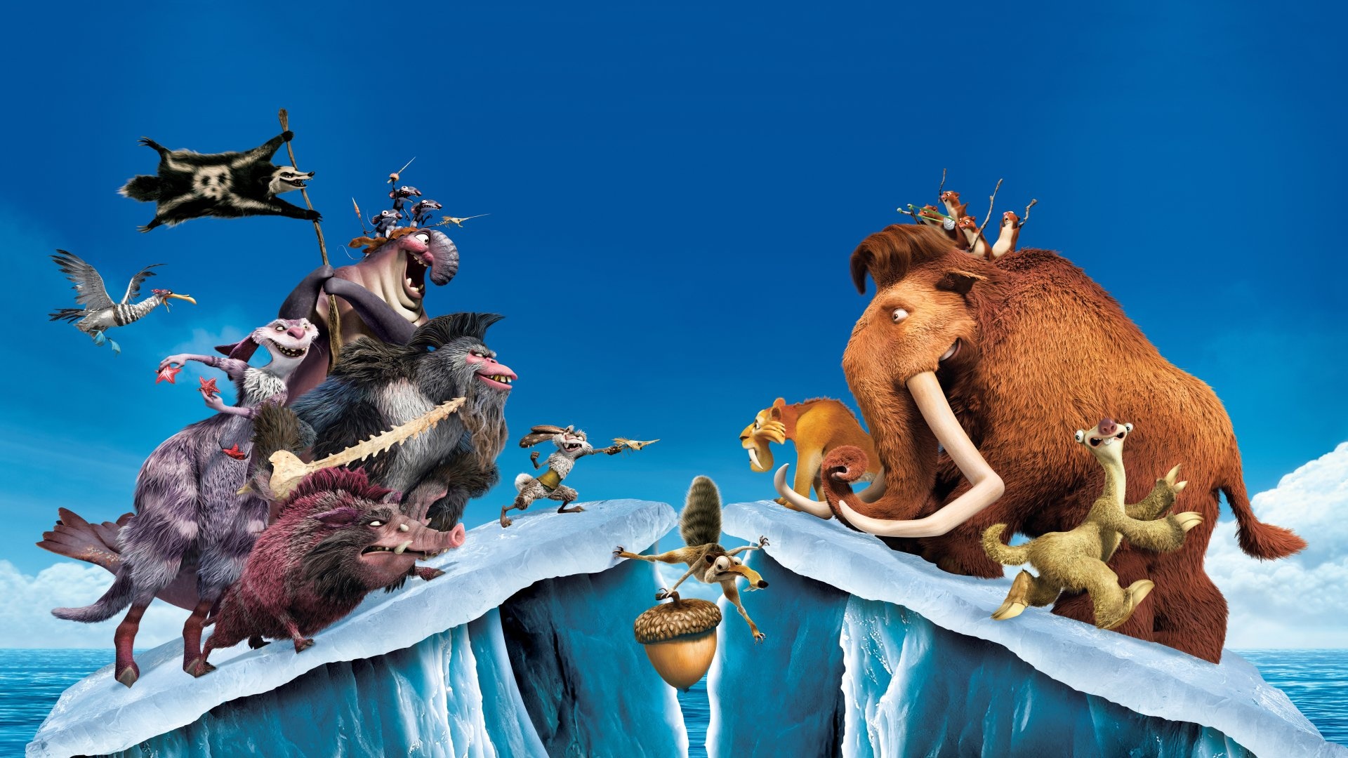 Ice Age: Continental Drift, Ancient tides, Moving continents, Glacial landscapes, 1920x1080 Full HD Desktop