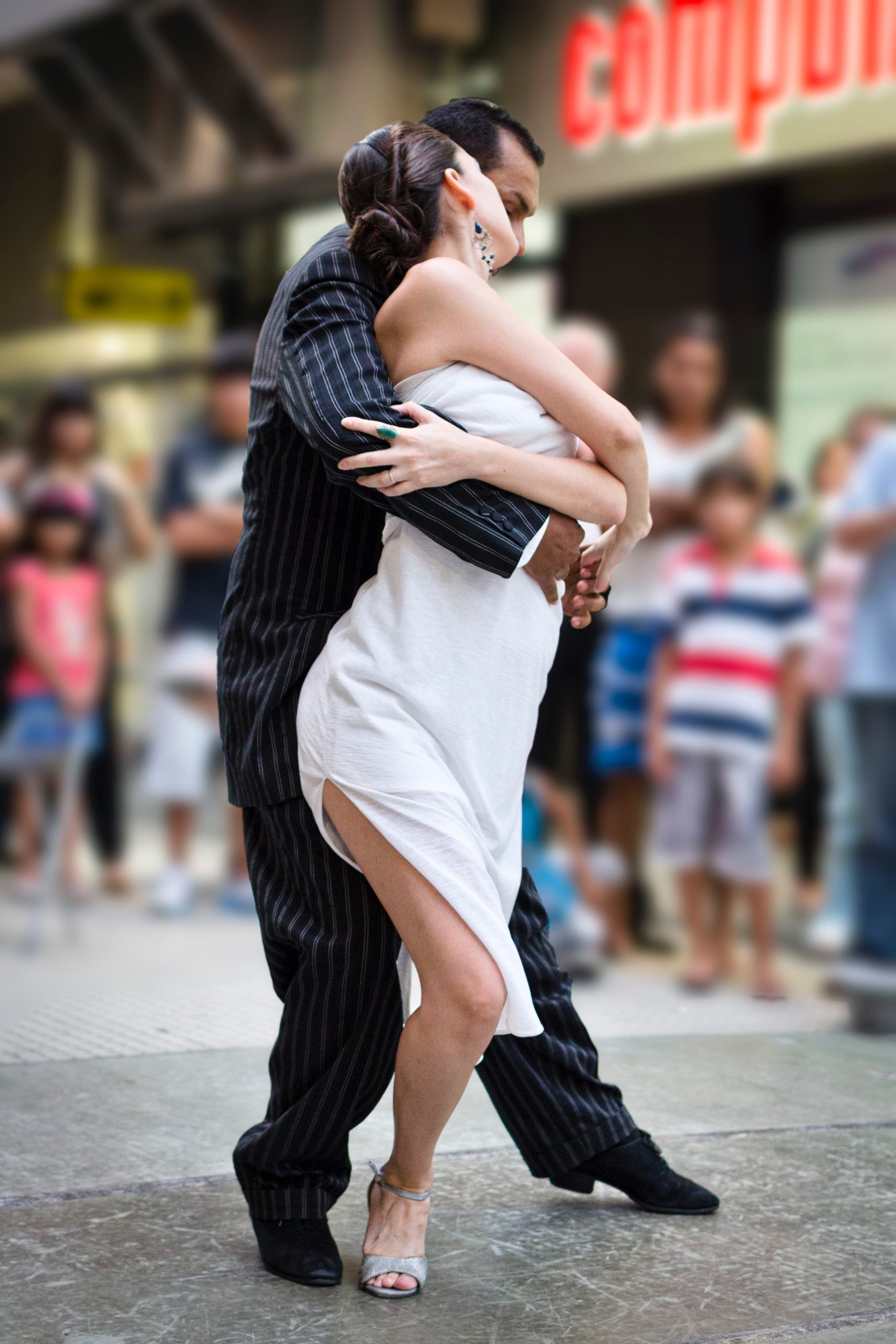 Argentine Tango: Dance and music, A partner dance that developed over the last century in Buenos Aires. 1710x2560 HD Background.