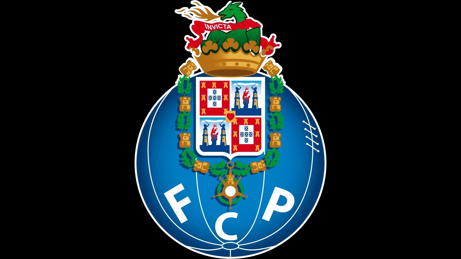 FC Porto: Managed by Sergio Paulo Marceneiro da Conceicao. 1920x1080 Full HD Background.