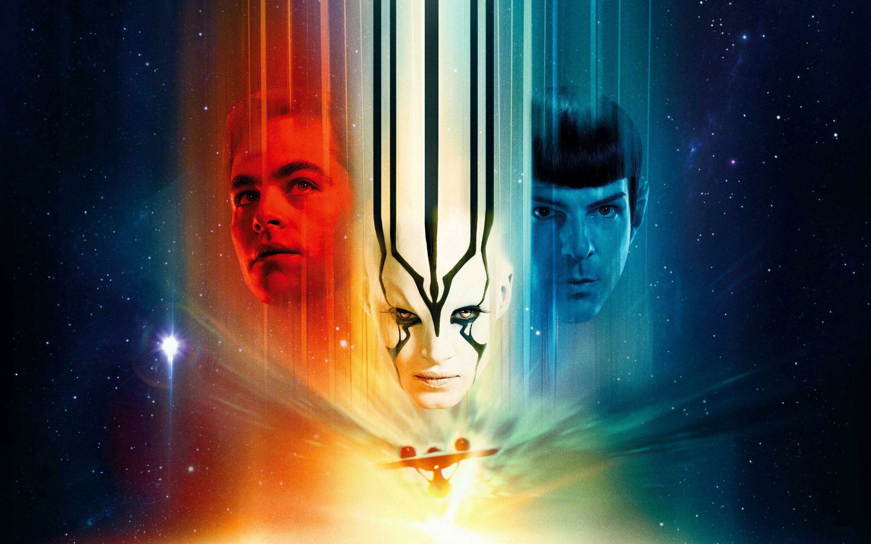 Star Trek: Star Trek Beyond, Chris Pine, Zachary Quinto. 2880x1800 HD Wallpaper.