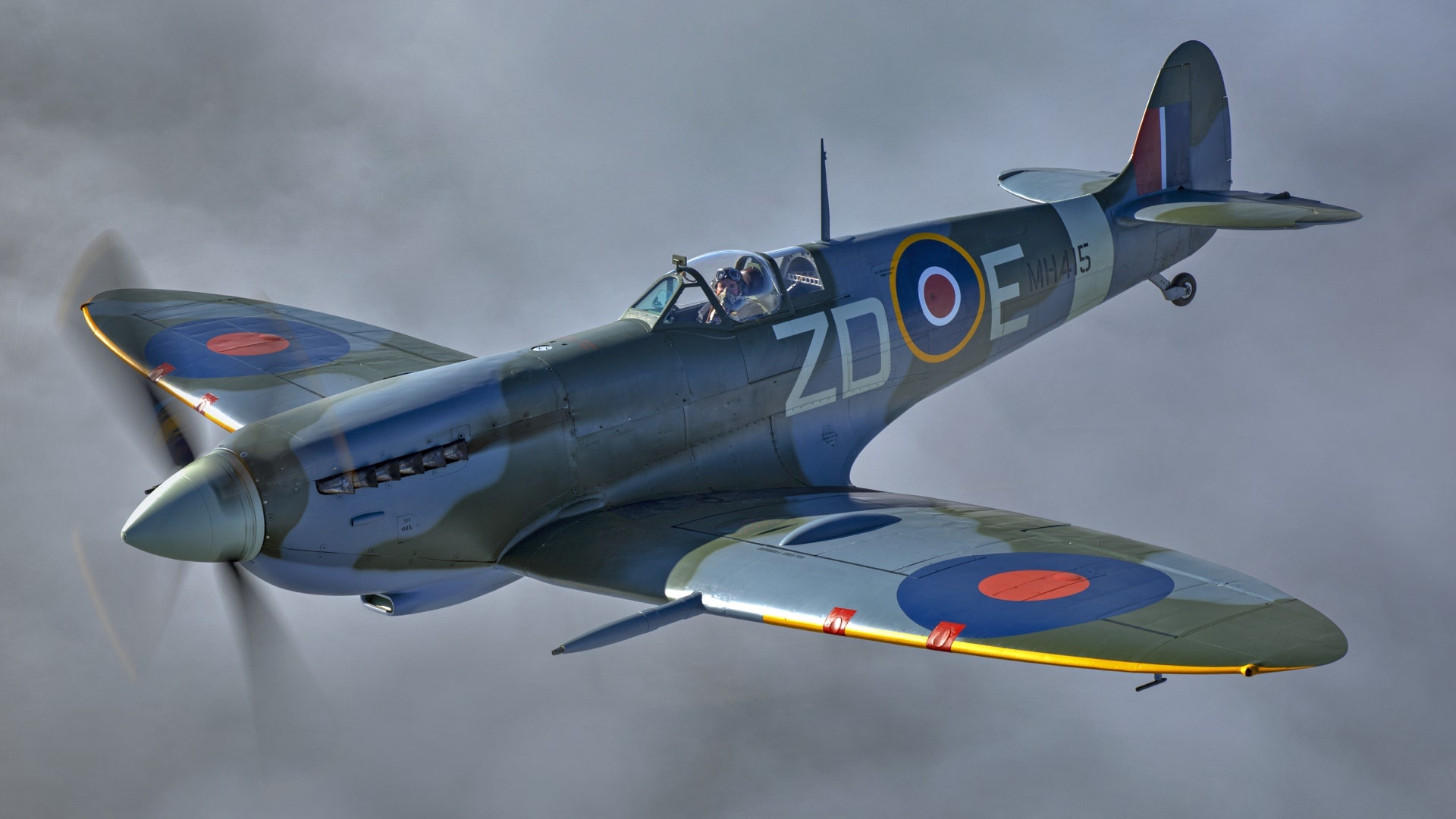Vintage Spitfire, Record-breaking price, Historic aircraft, Collectible gem, 1920x1080 Full HD Desktop