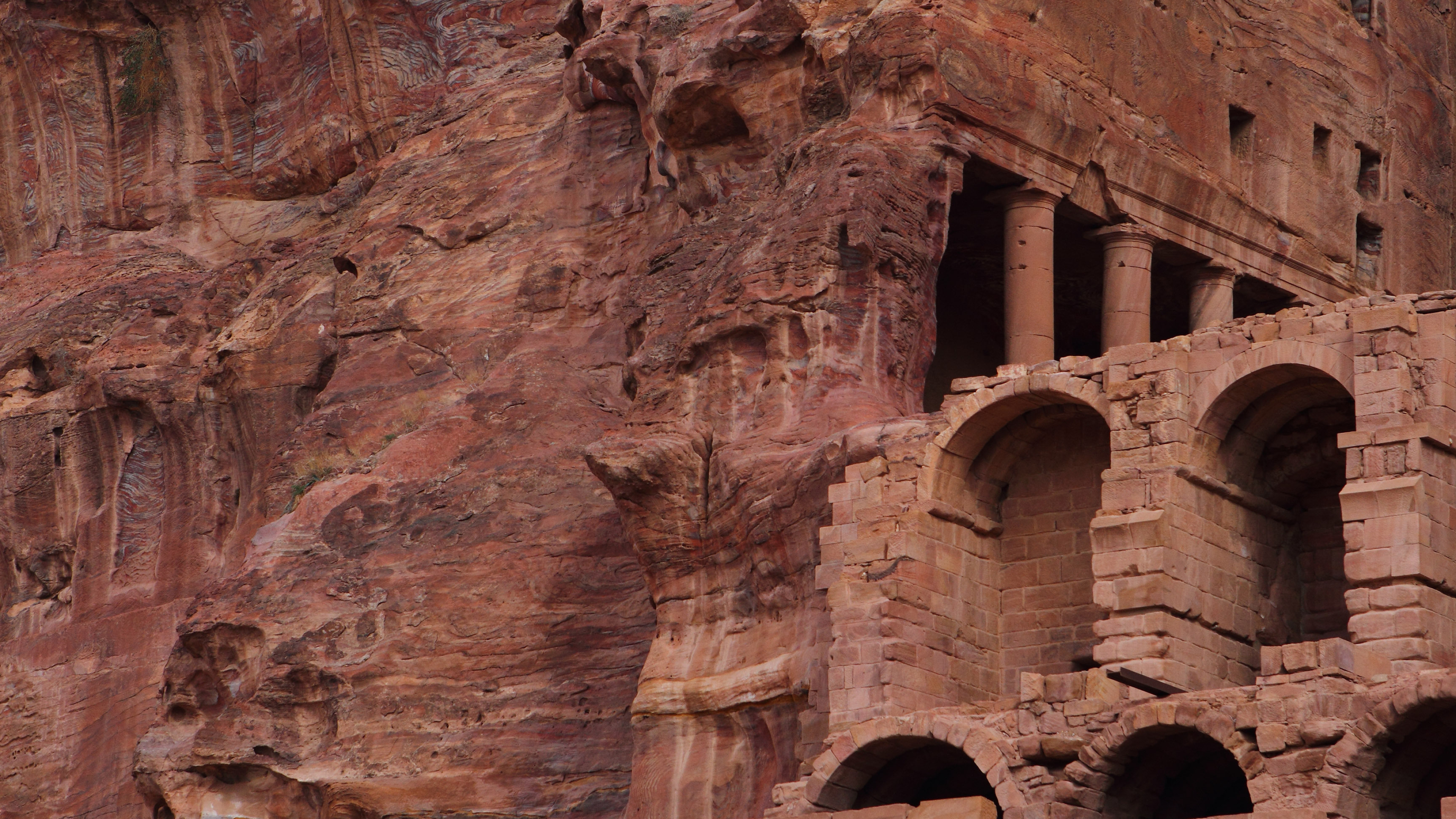 Petra wallpaper, World landmarks, Cultural heritage, Ancient ruins, 3840x2160 4K Desktop