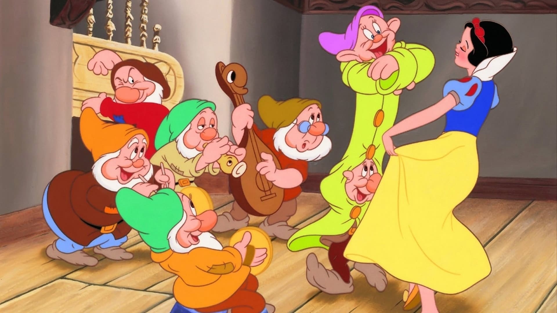 Snow White, Animation, Snow White and the Seven Dwarfs, Backdrops, 1920x1080 Full HD Desktop