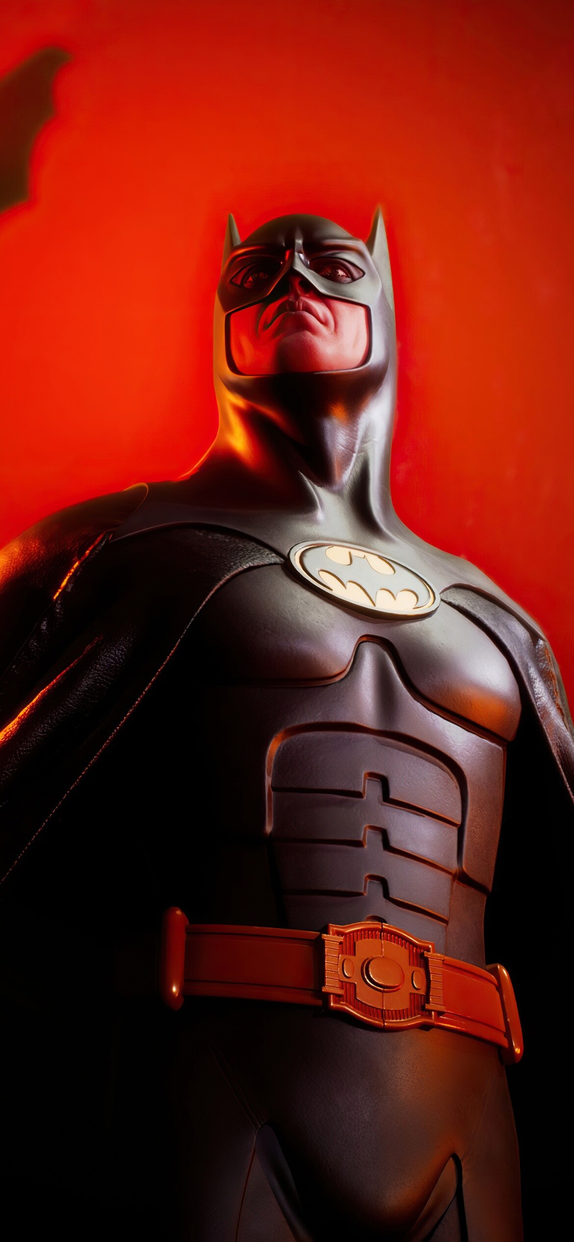 DC: Michael Keaton as Batman, Superheroes, Comics, Bruce Wayne. 1170x2540 HD Background.