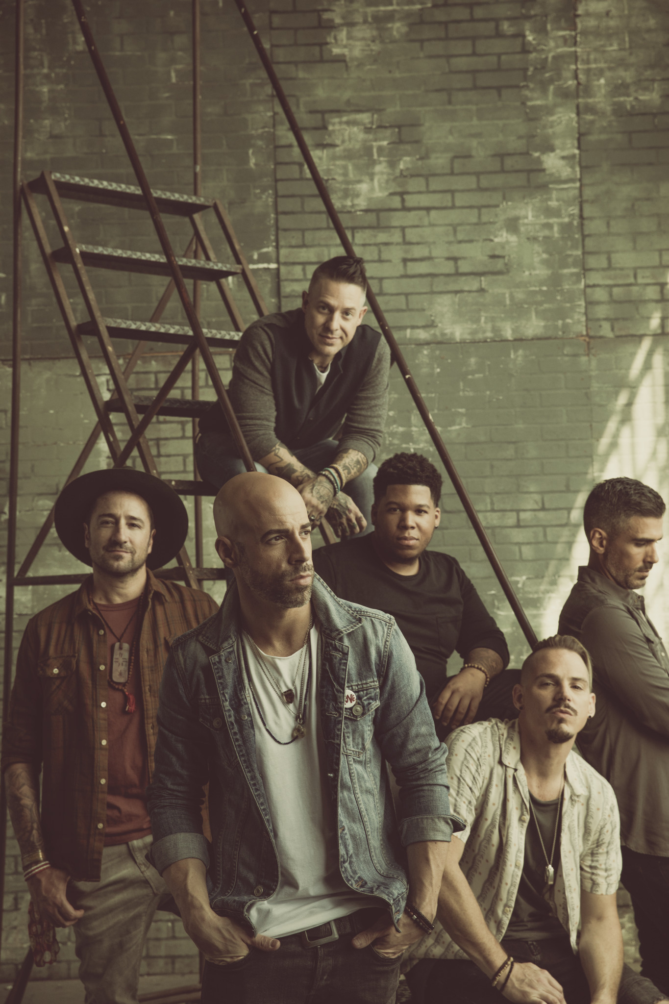 Daughtry band, Cape Town concert, 1370x2050 HD Handy