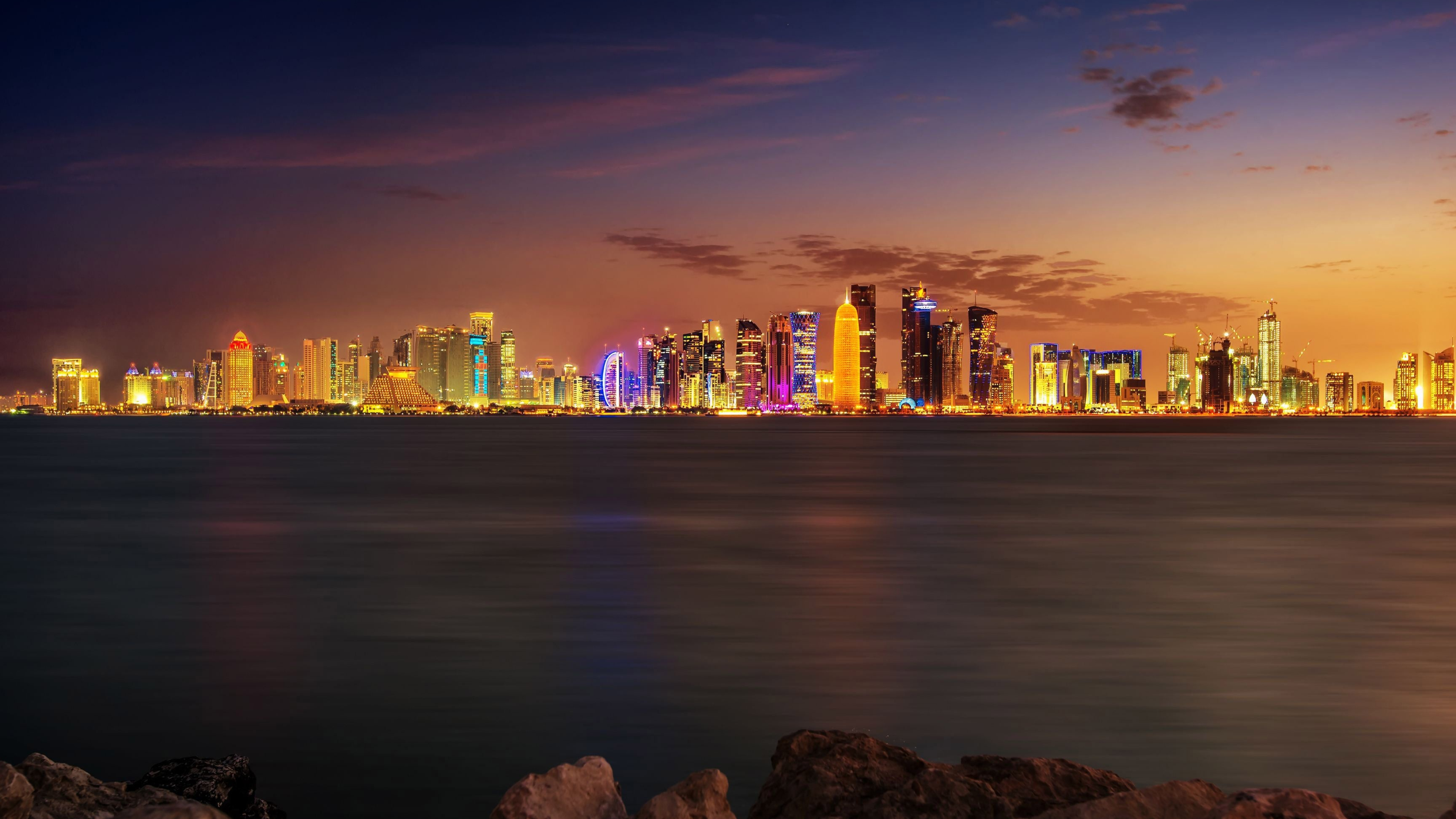 Qatar National Day, Cultural celebrations, Pride and heritage, Artistic landscapes, 3840x2160 4K Desktop