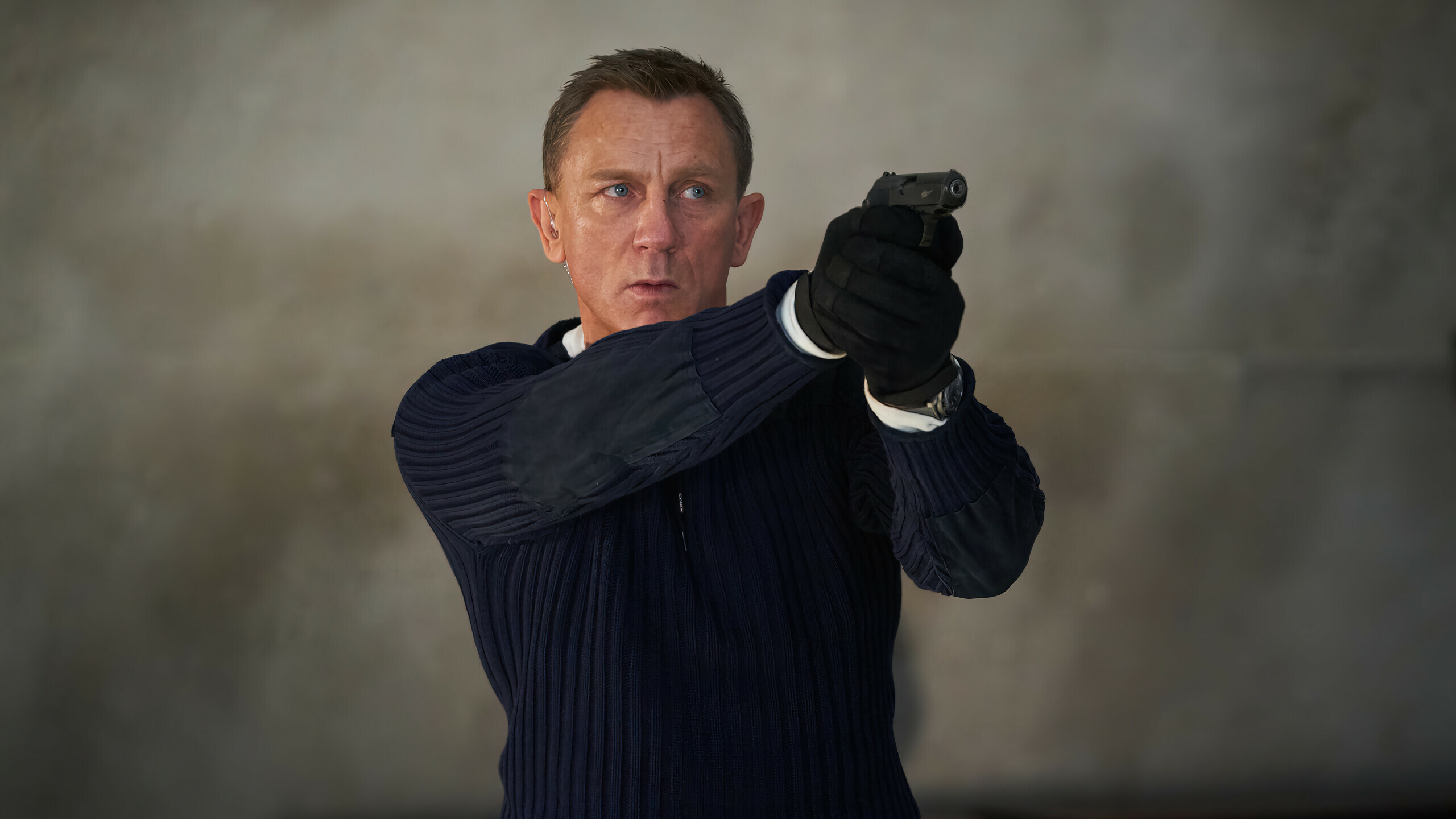 No Time to Die: The 25th James Bond movie and the fifth with Daniel Craig in the lead role. 2560x1440 HD Wallpaper.