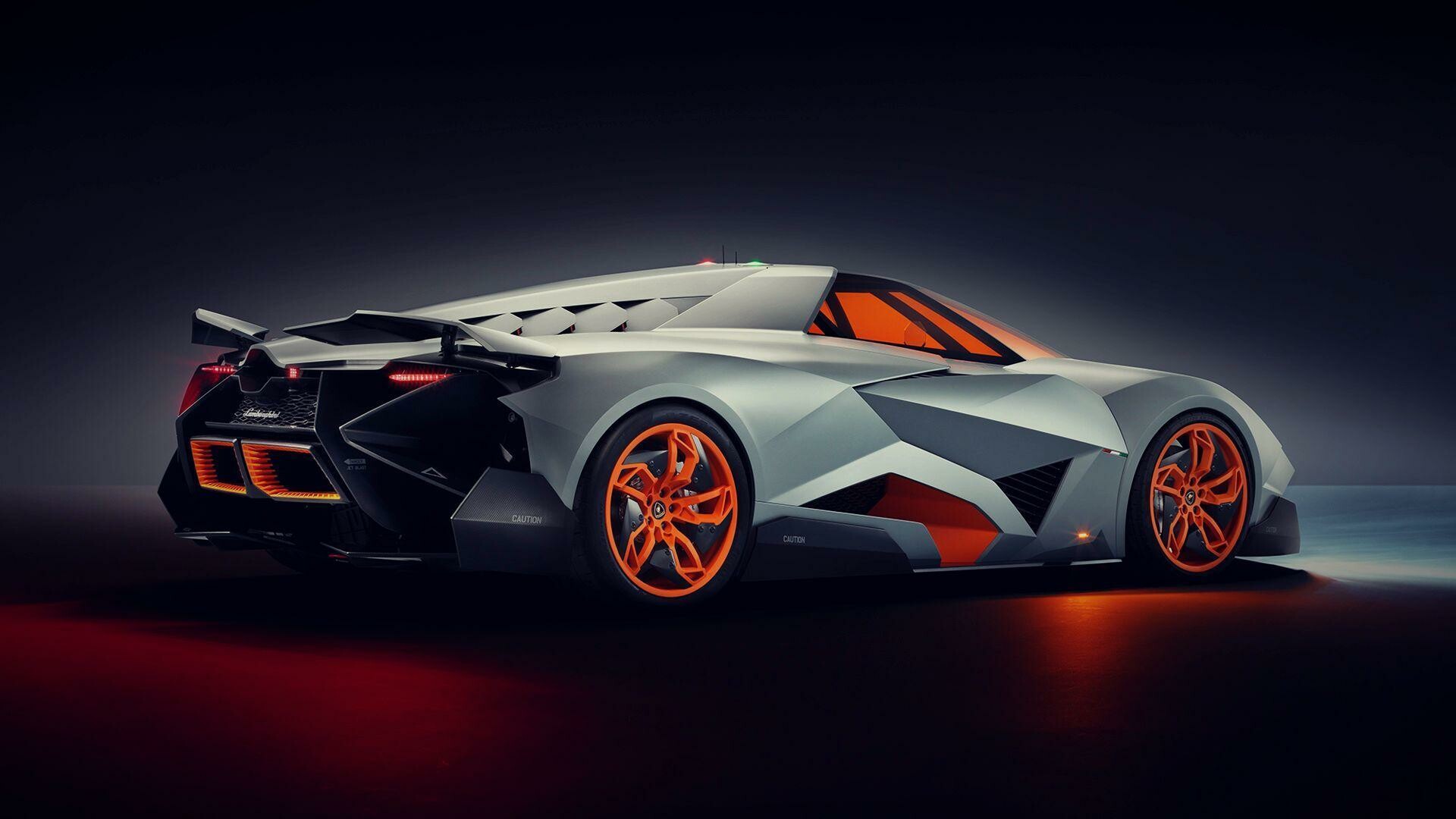 Lamborghini: Egoista, A concept car based on the Gallardo. 1920x1080 Full HD Background.