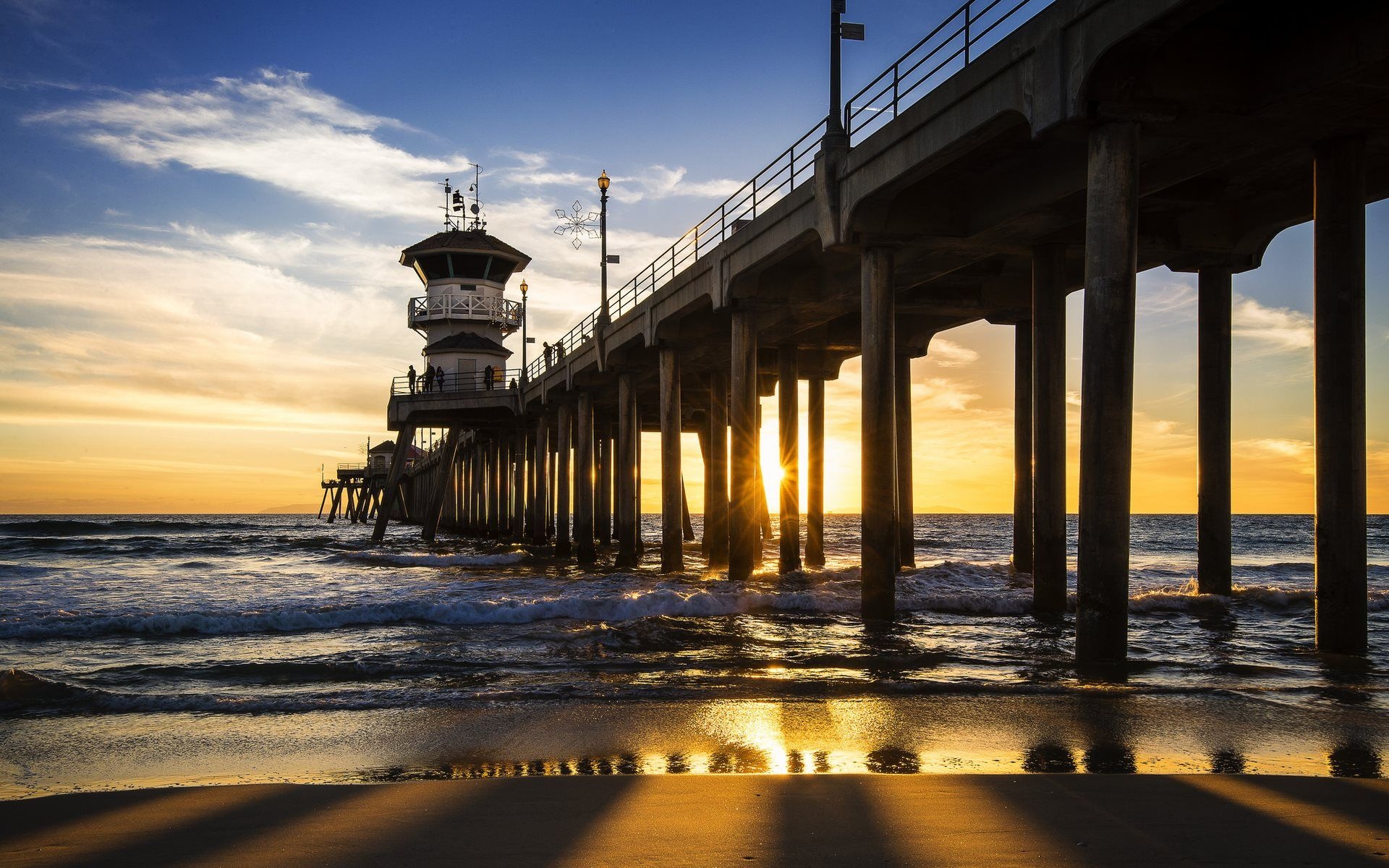 Huntington Beach, Travels, California beach, Natural beauty, 1920x1200 HD Desktop