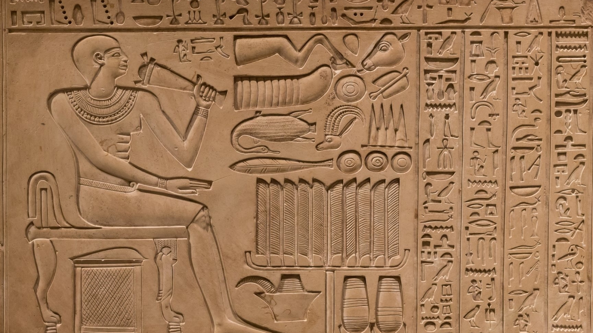 Hieroglyphics, Ancient writing, Egyptian culture, Mysterious symbols, 1920x1080 Full HD Desktop