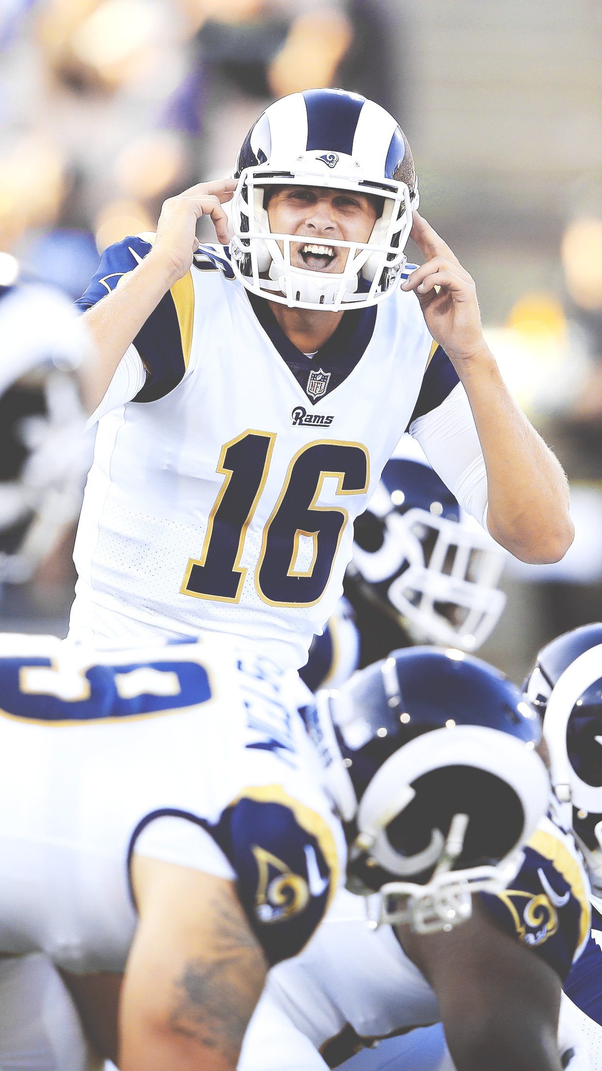 Los Angeles Rams, Sports team, iPhone wallpapers, Team backgrounds, 1250x2210 HD Handy