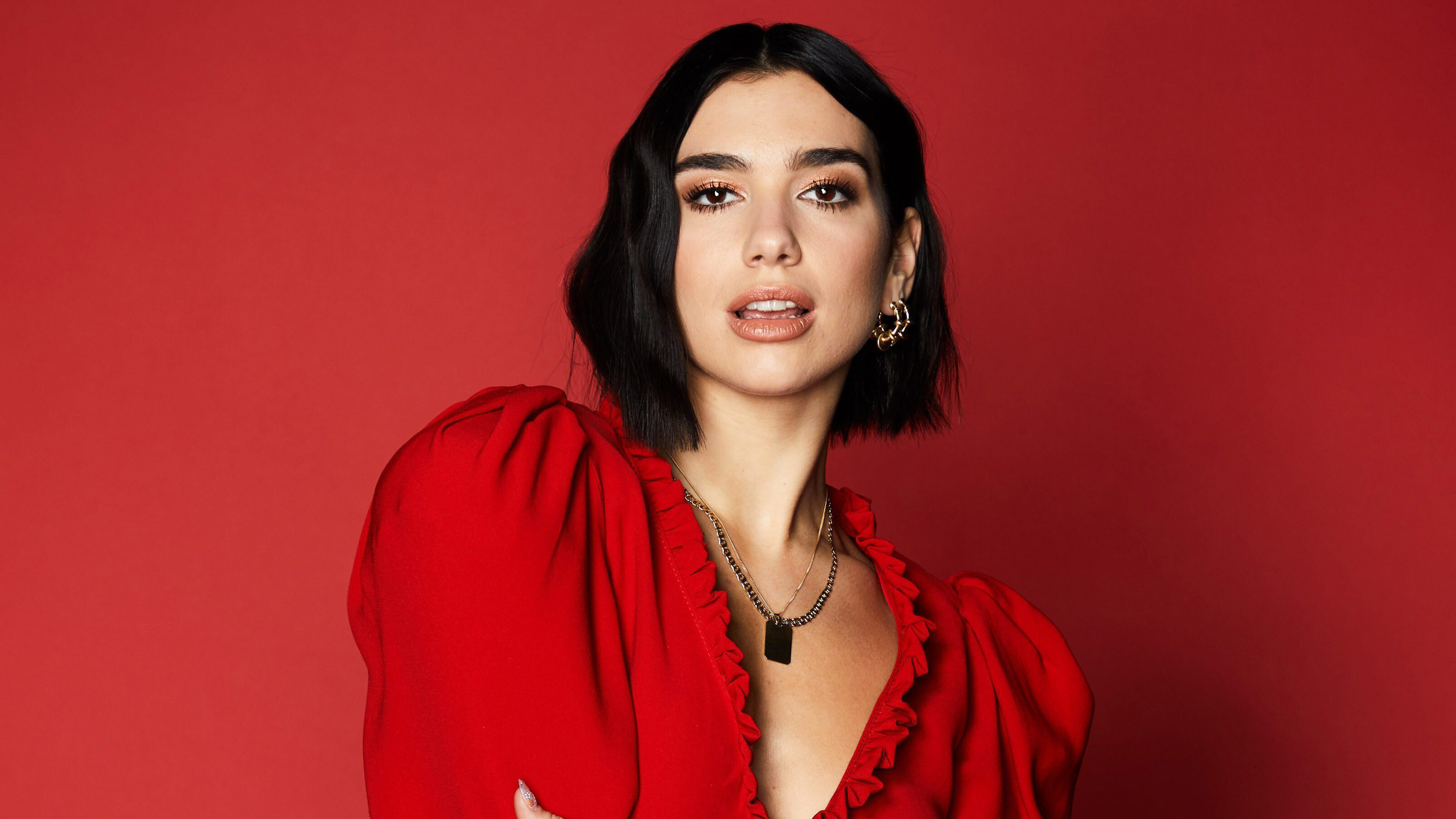 Dua Lipa: "Blow Your Mind (Mwah)" was released on 26 August 2016. 3220x1810 HD Wallpaper.